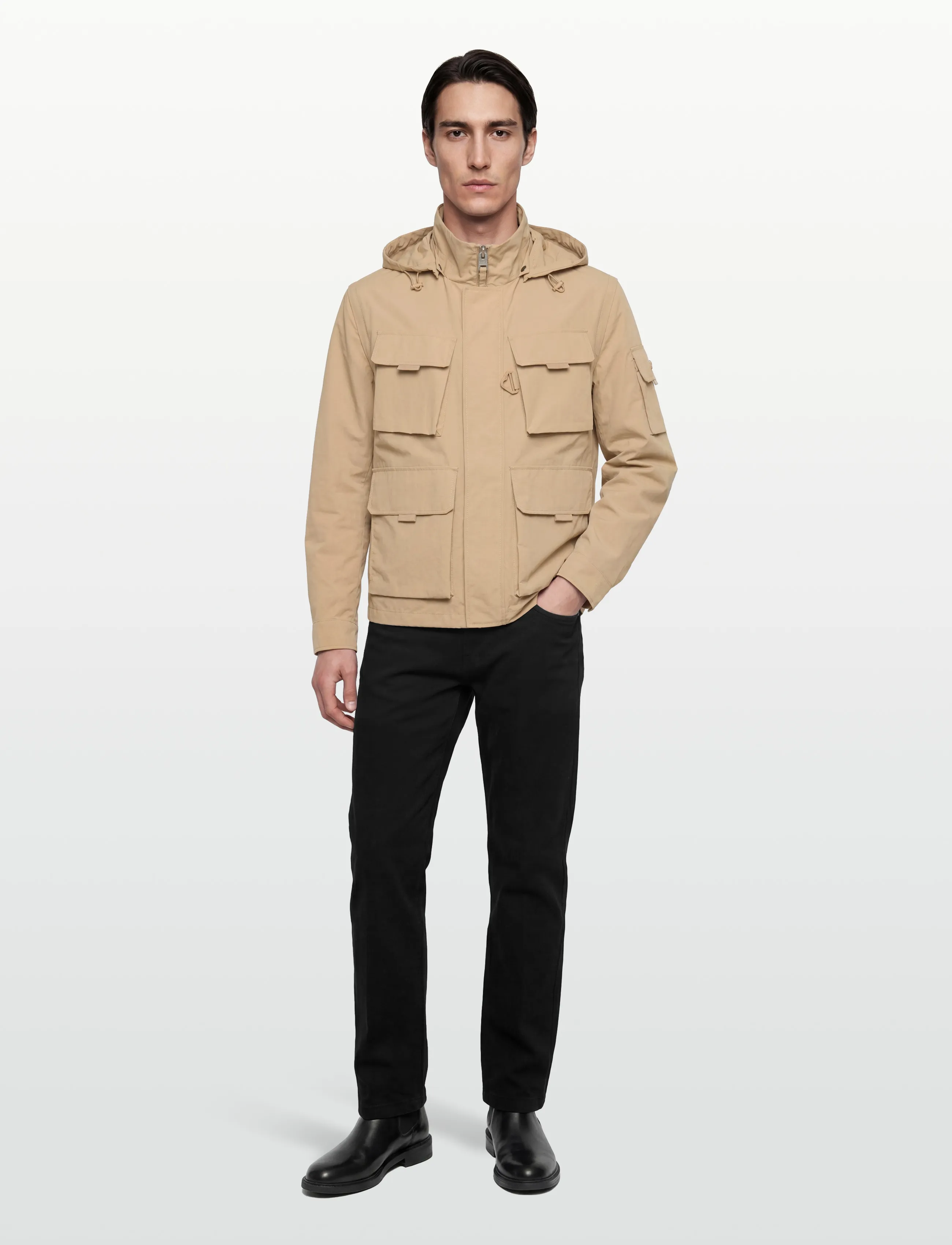 HUGO Baltero2611, XXL, Beige, Jakker > Lette Jakker, Herre