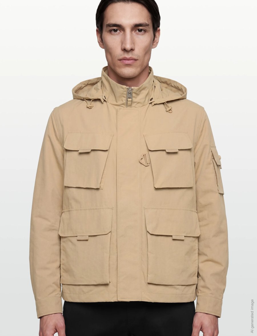 HUGO - Baltero2611 - kevadjoped - medium beige - 4