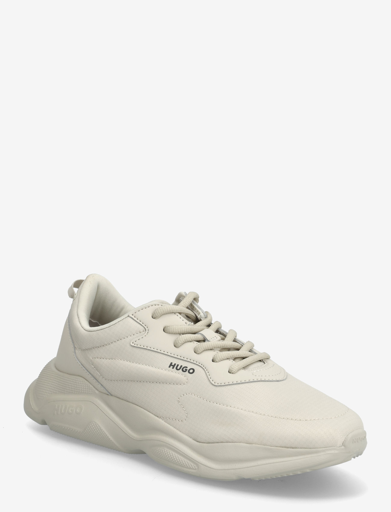 HUGO - Leon_runn_nyrp - låga sneakers - light beige - 0
