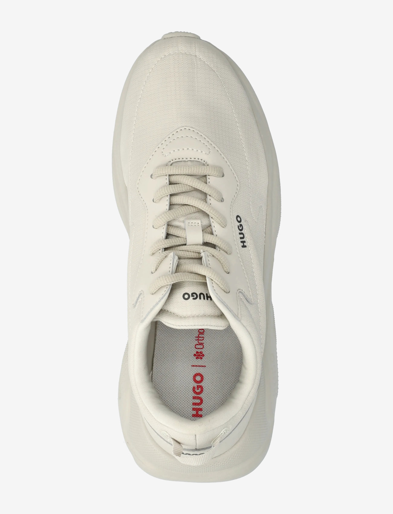 HUGO - Leon_runn_nyrp - låga sneakers - light beige - 3