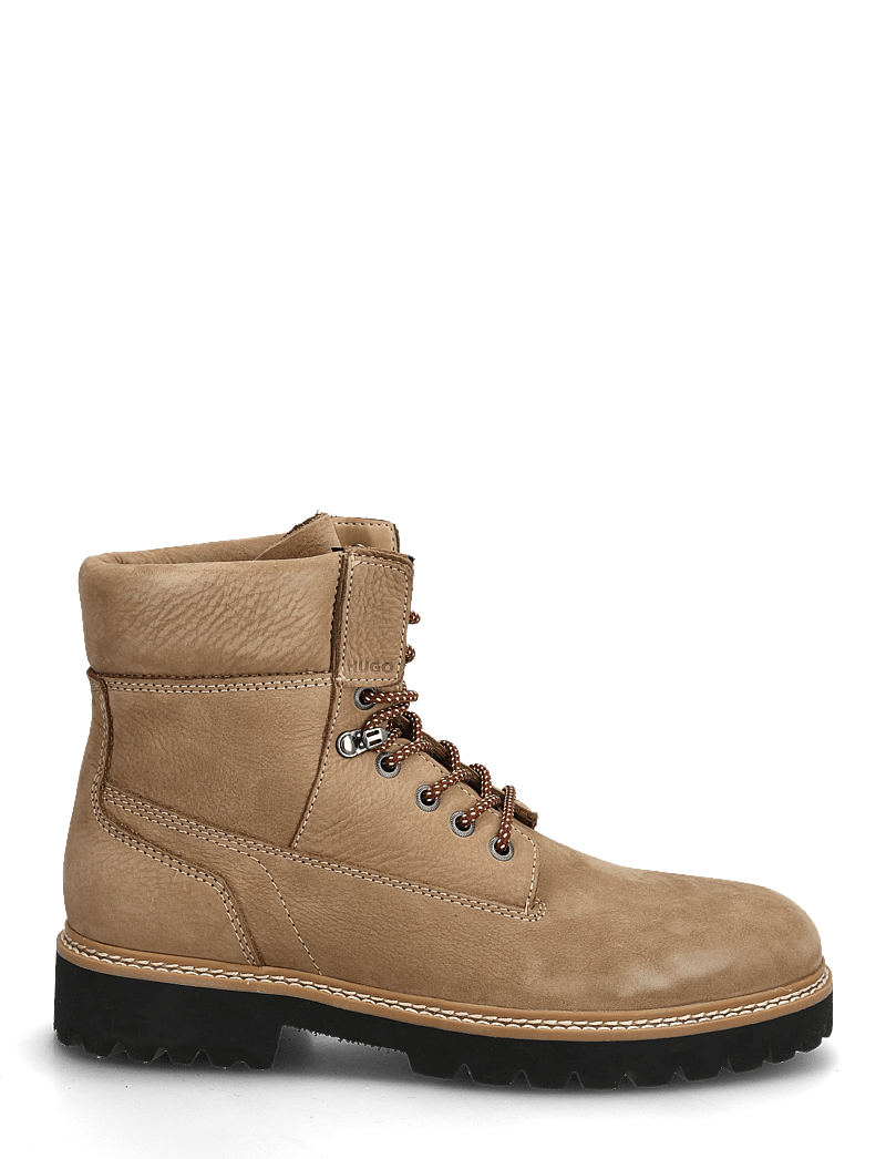 HUGO - Draven_halb_nu - kängor med snörning - open beige - 1