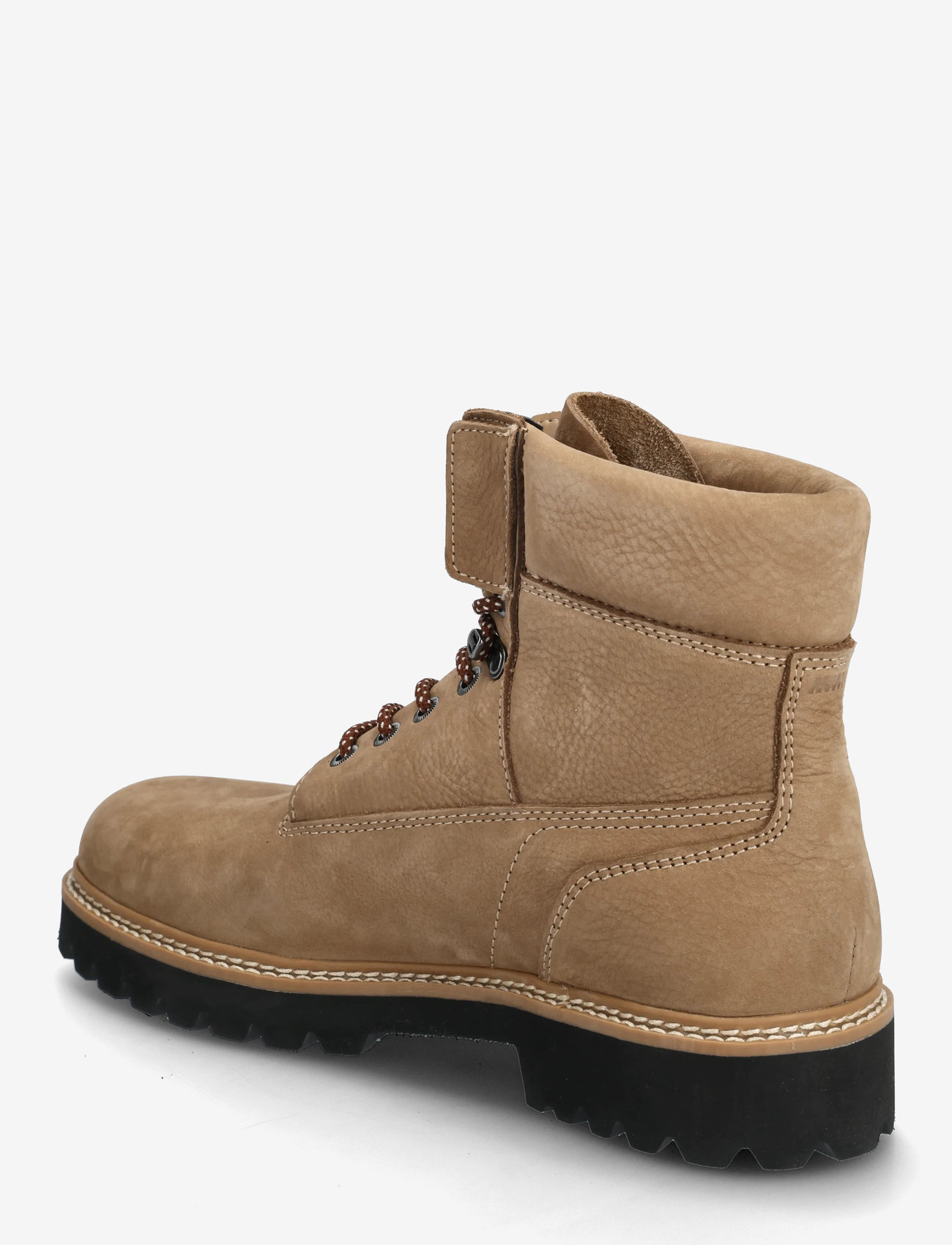 HUGO - Draven_halb_nu - støvler med snøre - open beige - 2