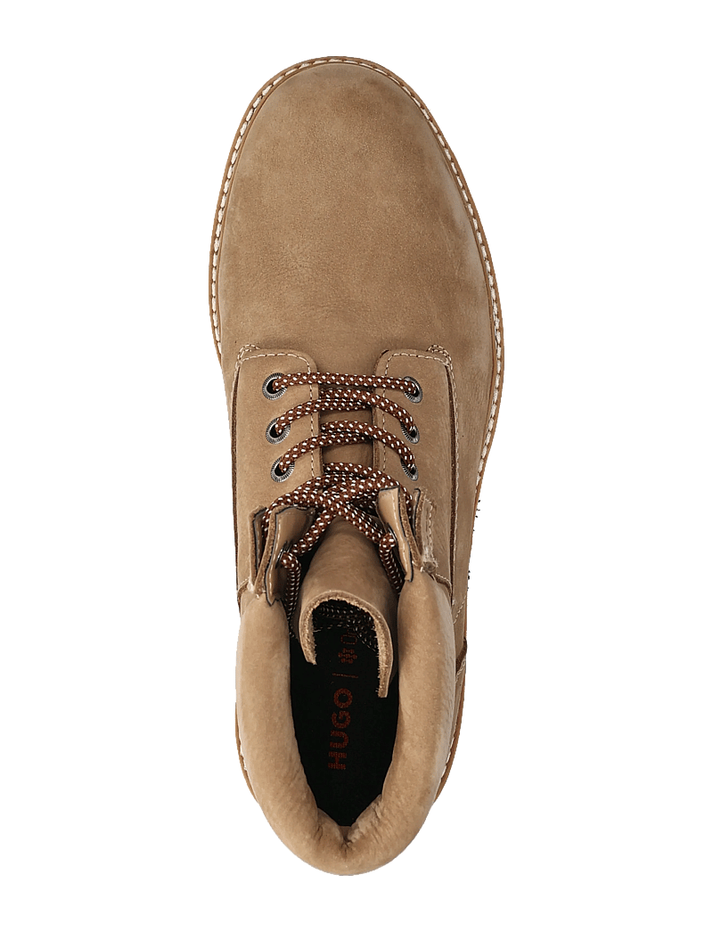 HUGO - Draven_halb_nu - kängor med snörning - open beige - 3