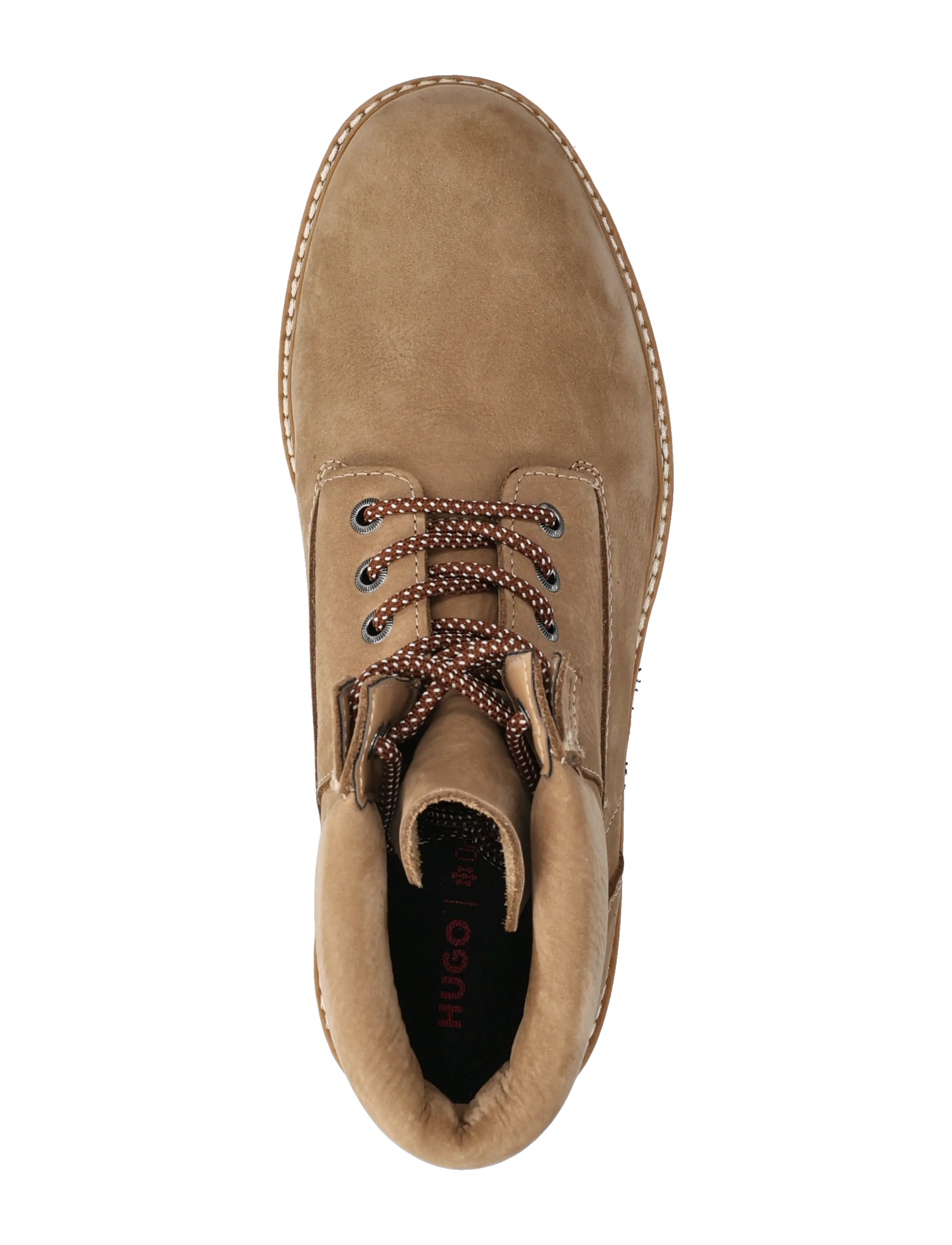 HUGO - Draven_halb_nu - schnürschuhe - open beige - 3