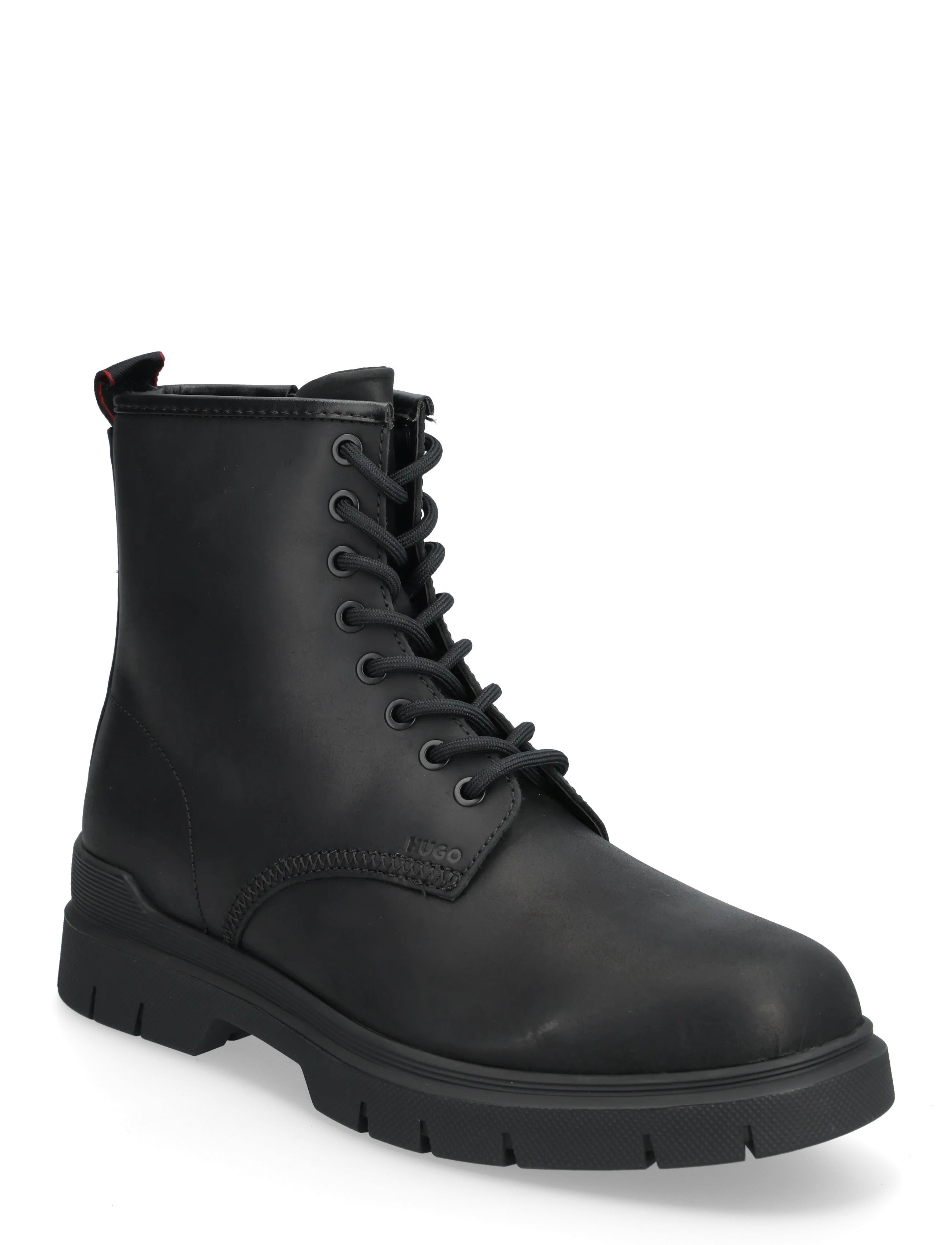 HUGO - Ryan_halb_pp - schnürboots - black - 0