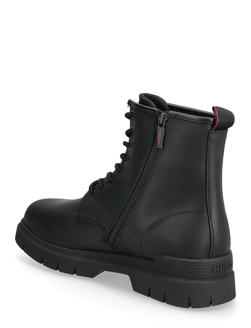 HUGO - Ryan_halb_pp - schnürboots - black - 2