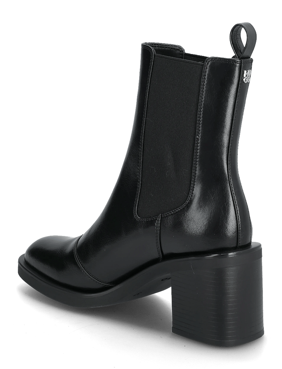 HUGO - Nalie_ChBootie_CLT - enkellaarsjes met hak - black - 2