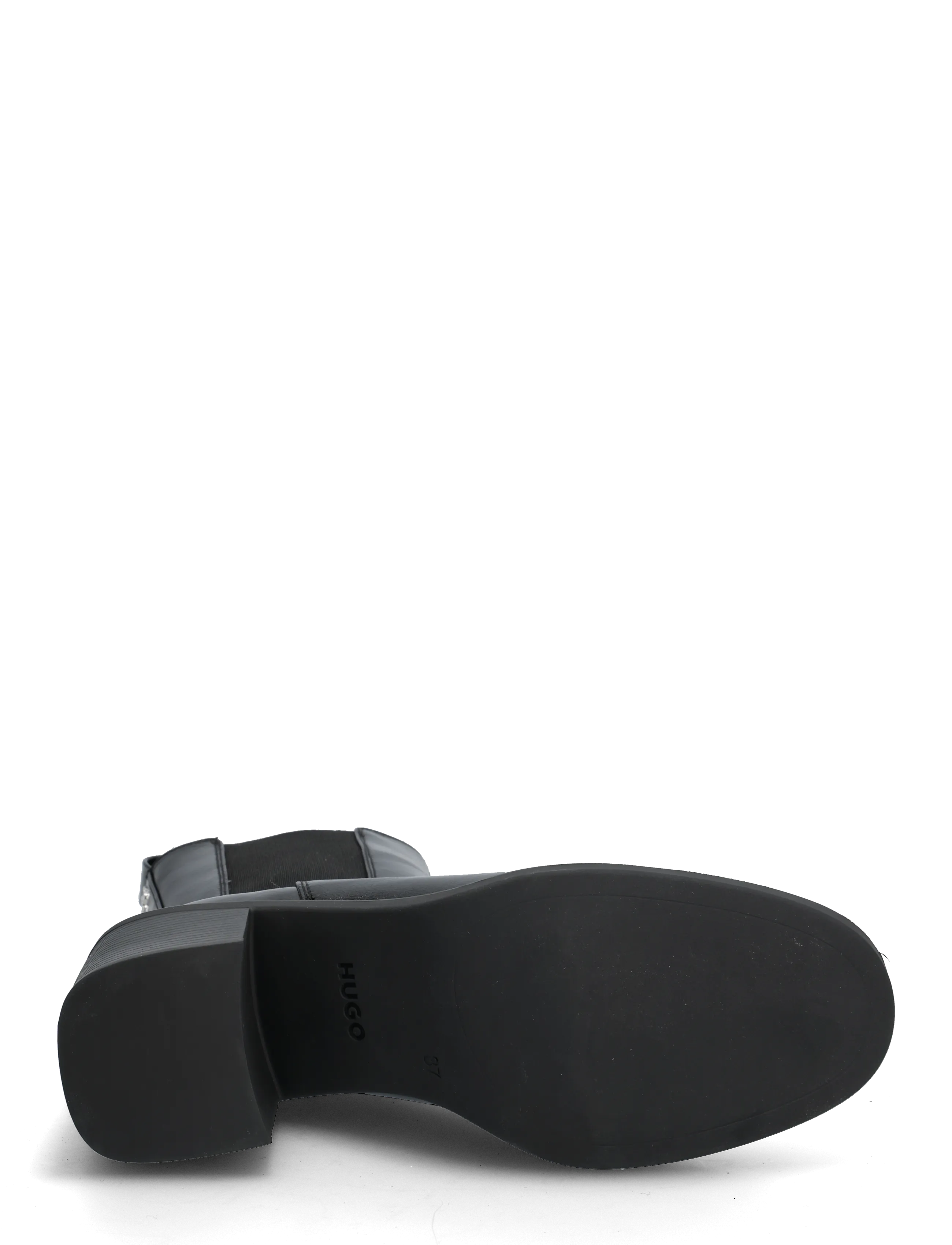 HUGO - Nalie_ChBootie_CLT - enkellaarsjes met hak - black - 4