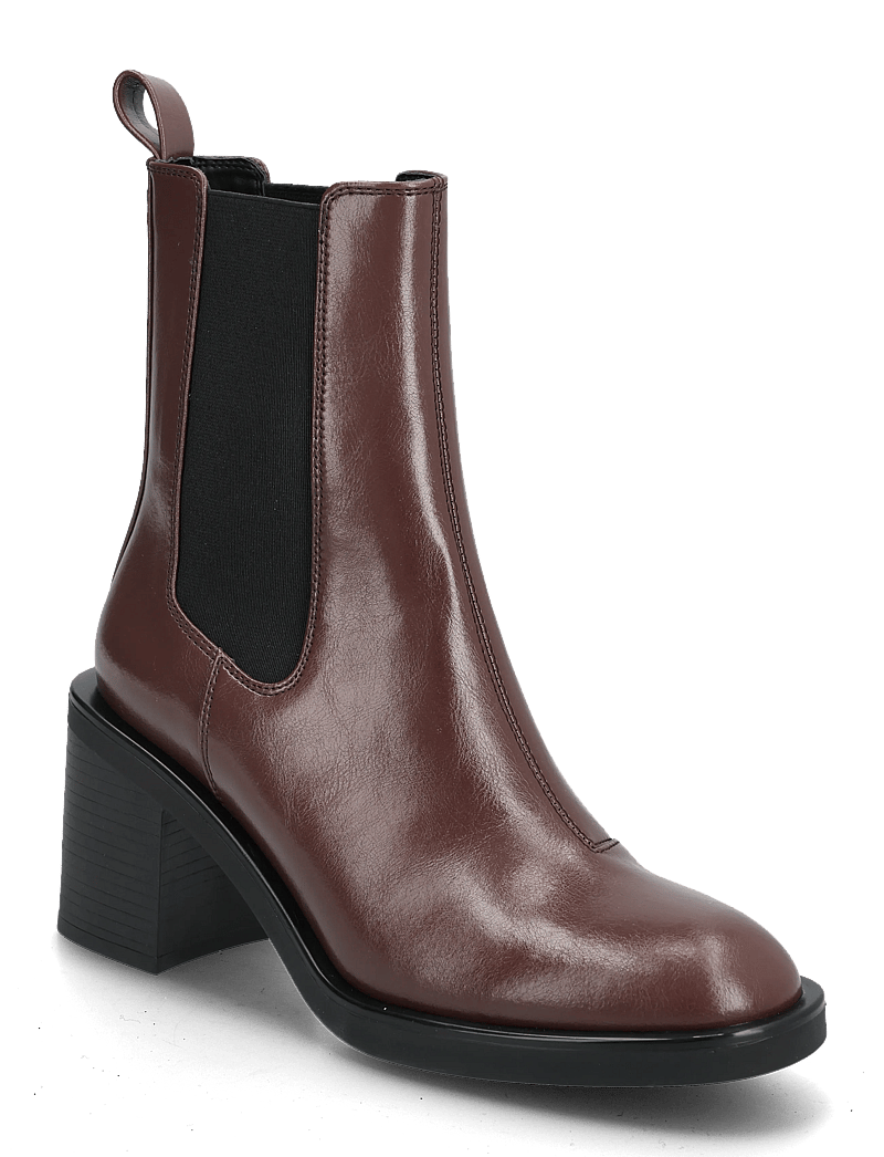 HUGO - Nalie_ChBootie_CLT - kontsaga poolsaapad - dark brown - 0