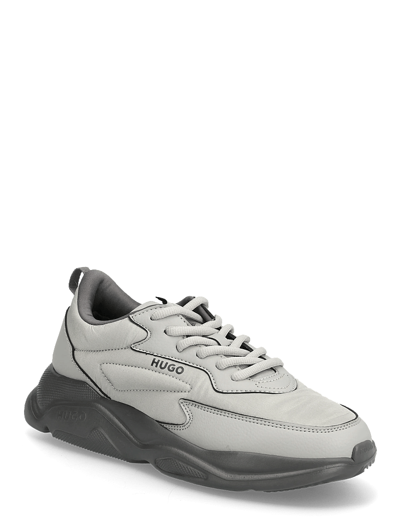 HUGO - Leon_runn_puny - lave sneakers - open grey - 0