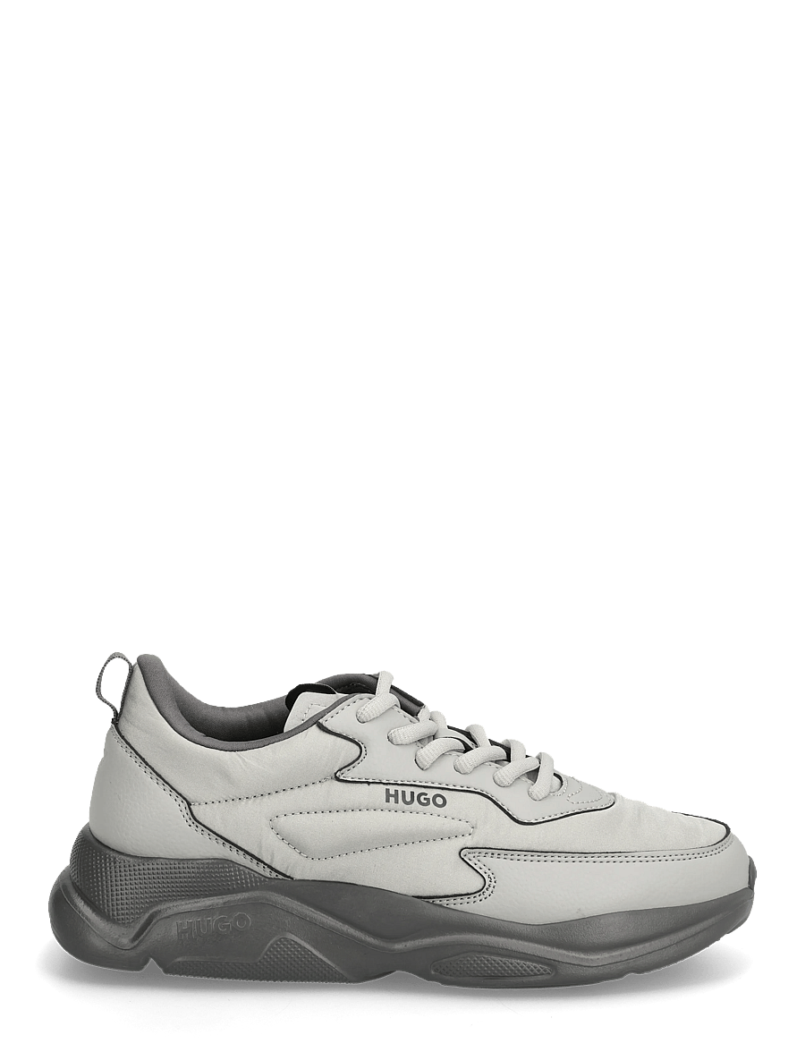 HUGO - Leon_runn_puny - niedriger schnitt - open grey - 1