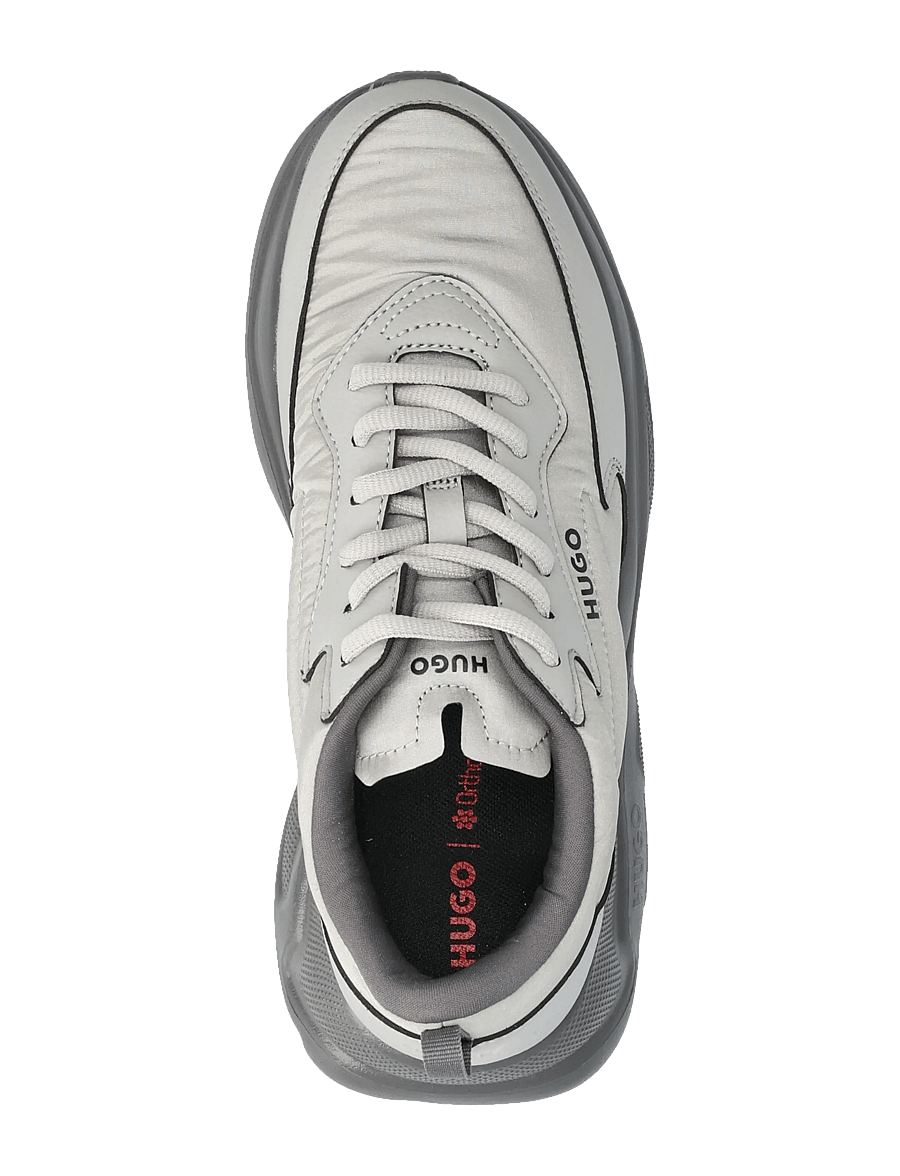 HUGO - Leon_runn_puny - niedriger schnitt - open grey - 3