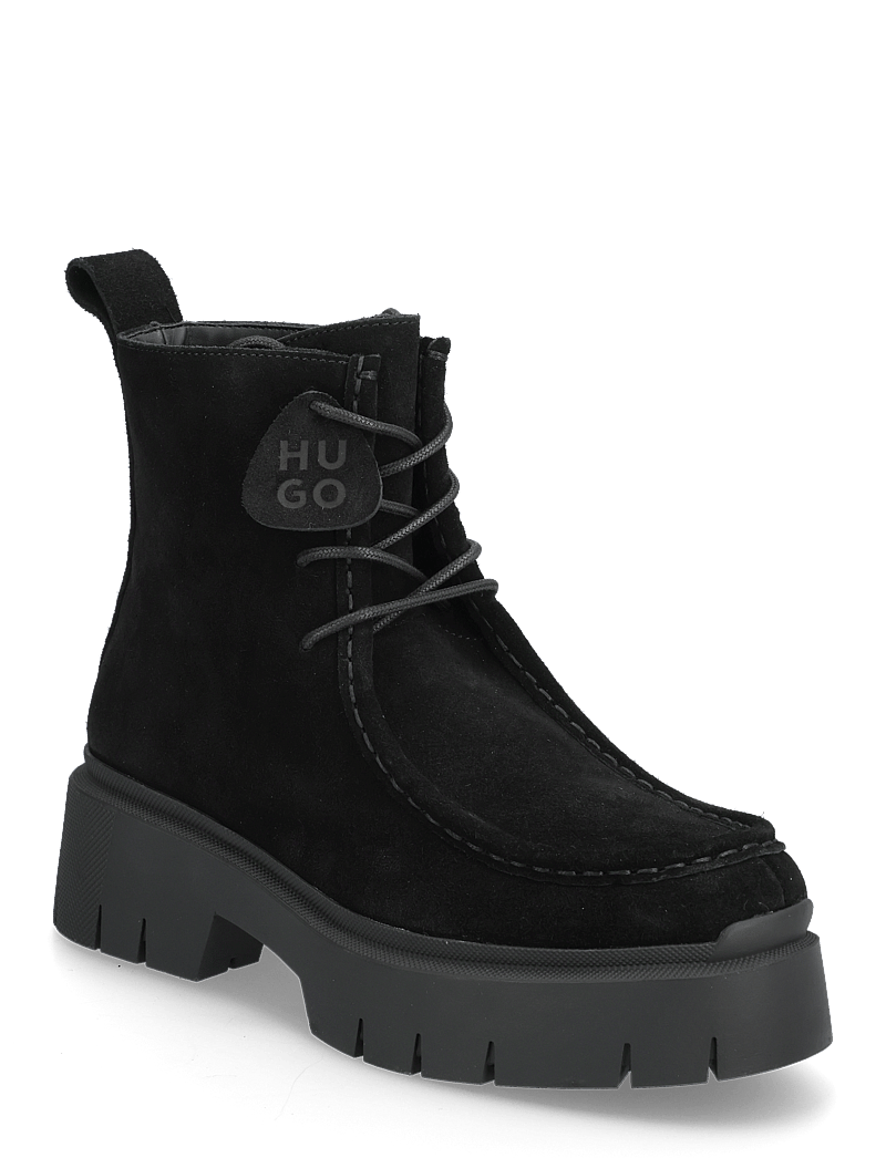 HUGO - Kris_DrbBootie_SD - paeltega saapad - black - 0