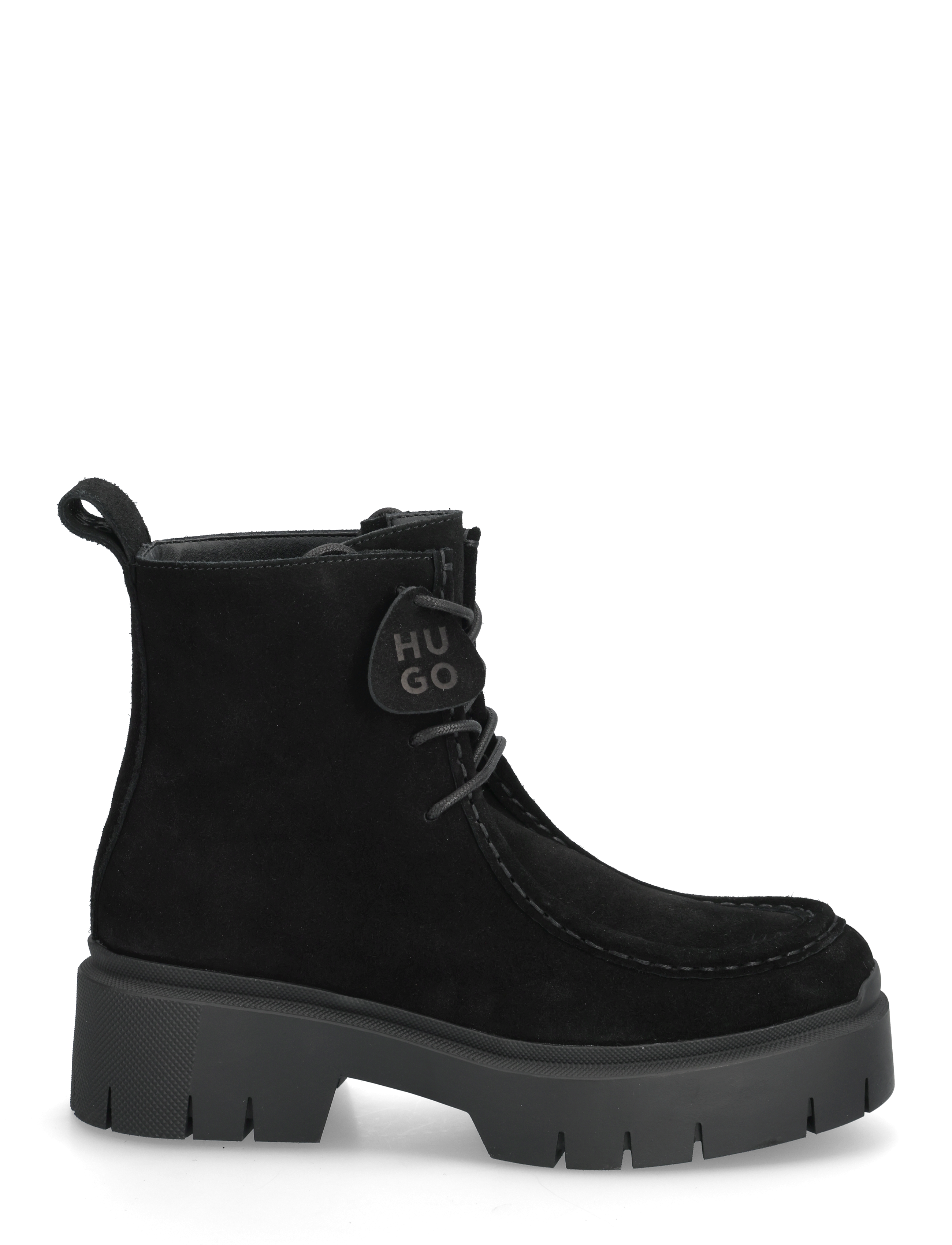 HUGO - Kris_DrbBootie_SD - geschnürte stiefel - black - 1