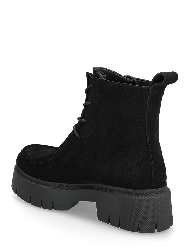 HUGO - Kris_DrbBootie_SD - paeltega saapad - black - 2