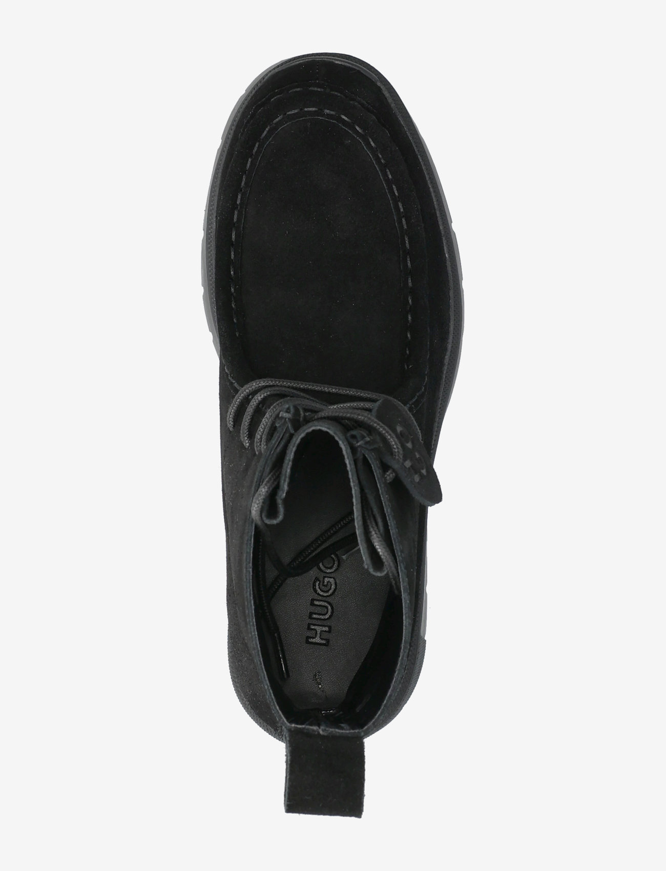 HUGO - Kris_DrbBootie_SD - laced boots - black - 3