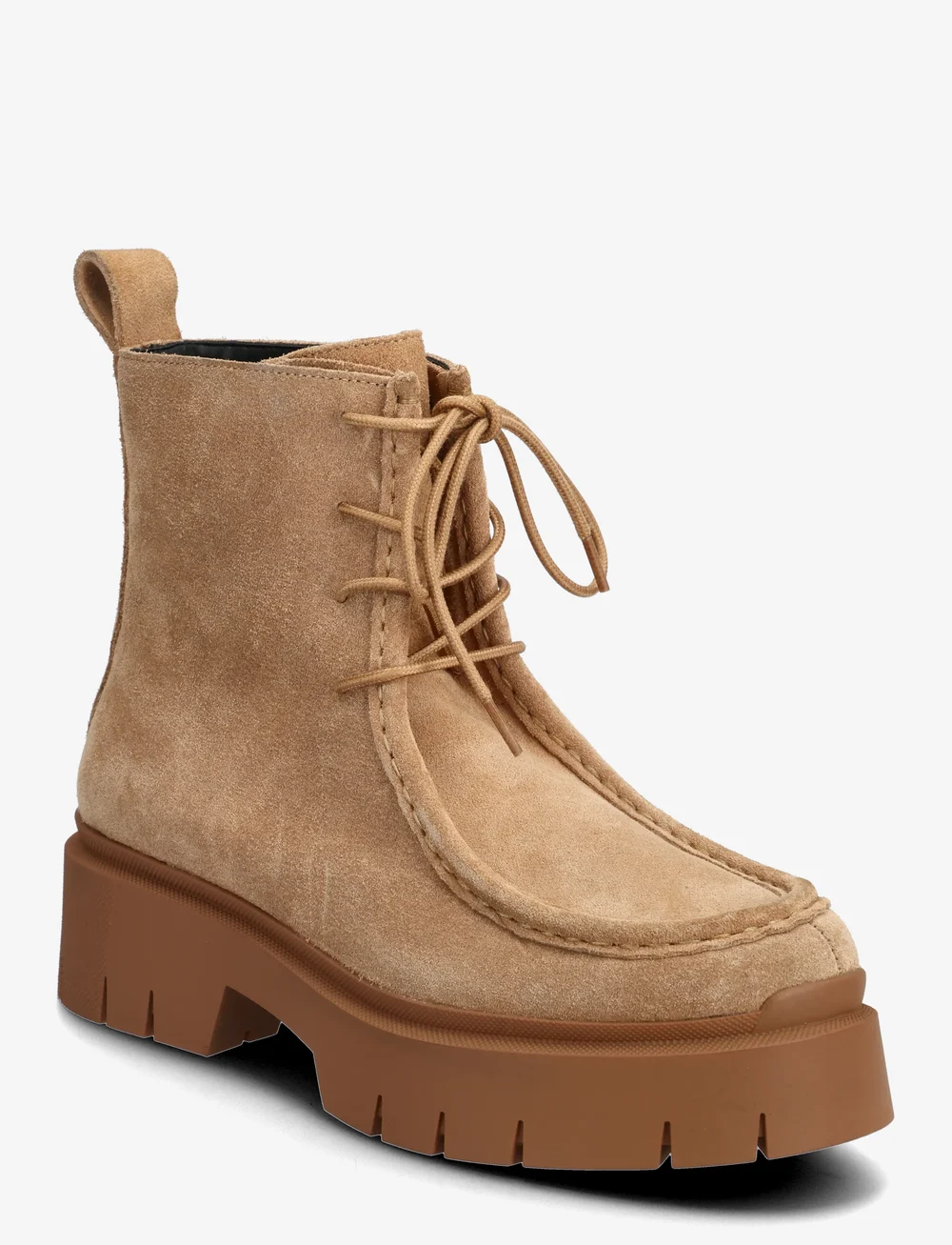 HUGO - Kris_DrbBootie_SD - snørestøvler - light/pastel brown - 0