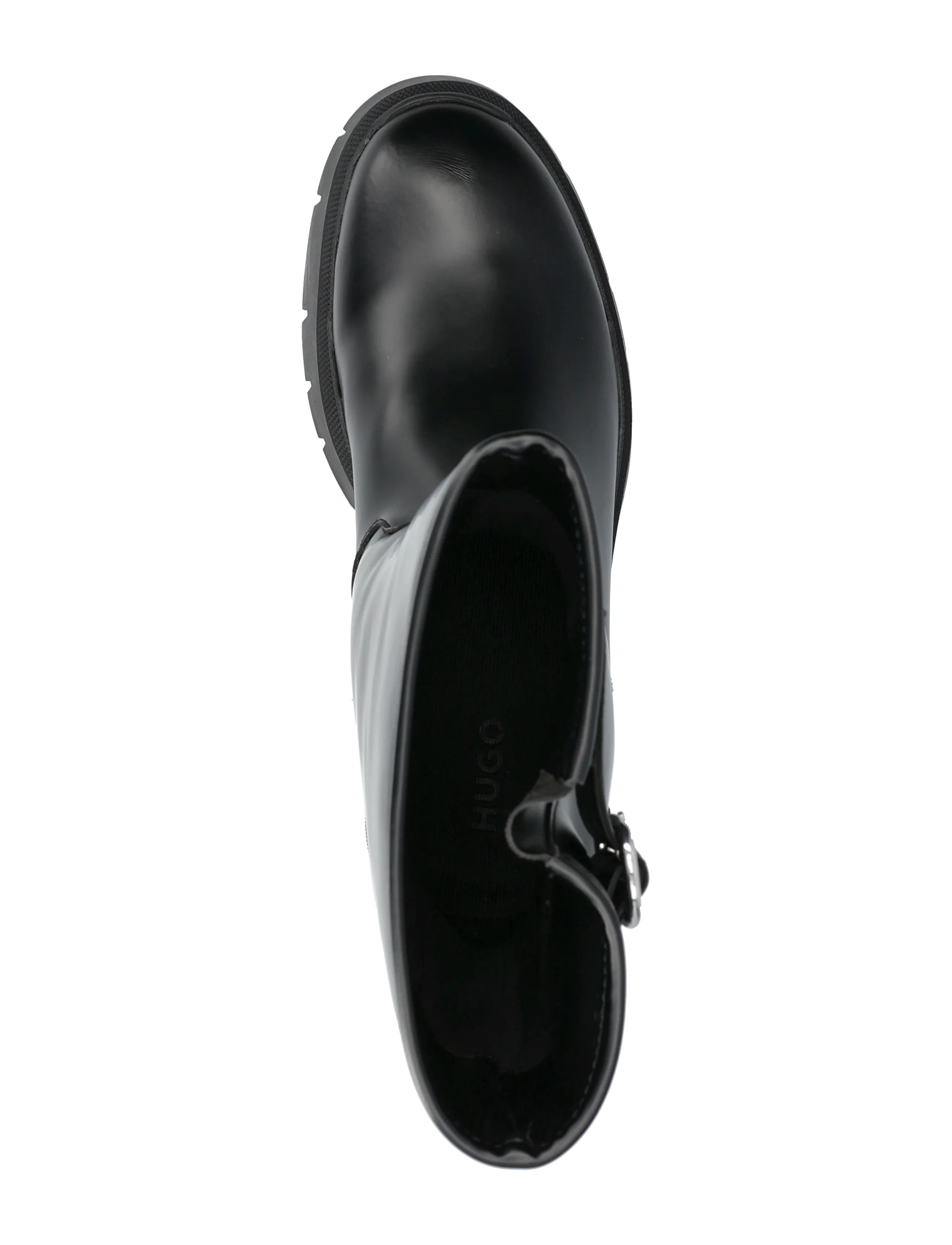 HUGO - Kris_BkBoot_BROM - platta ankelboots - black - 3