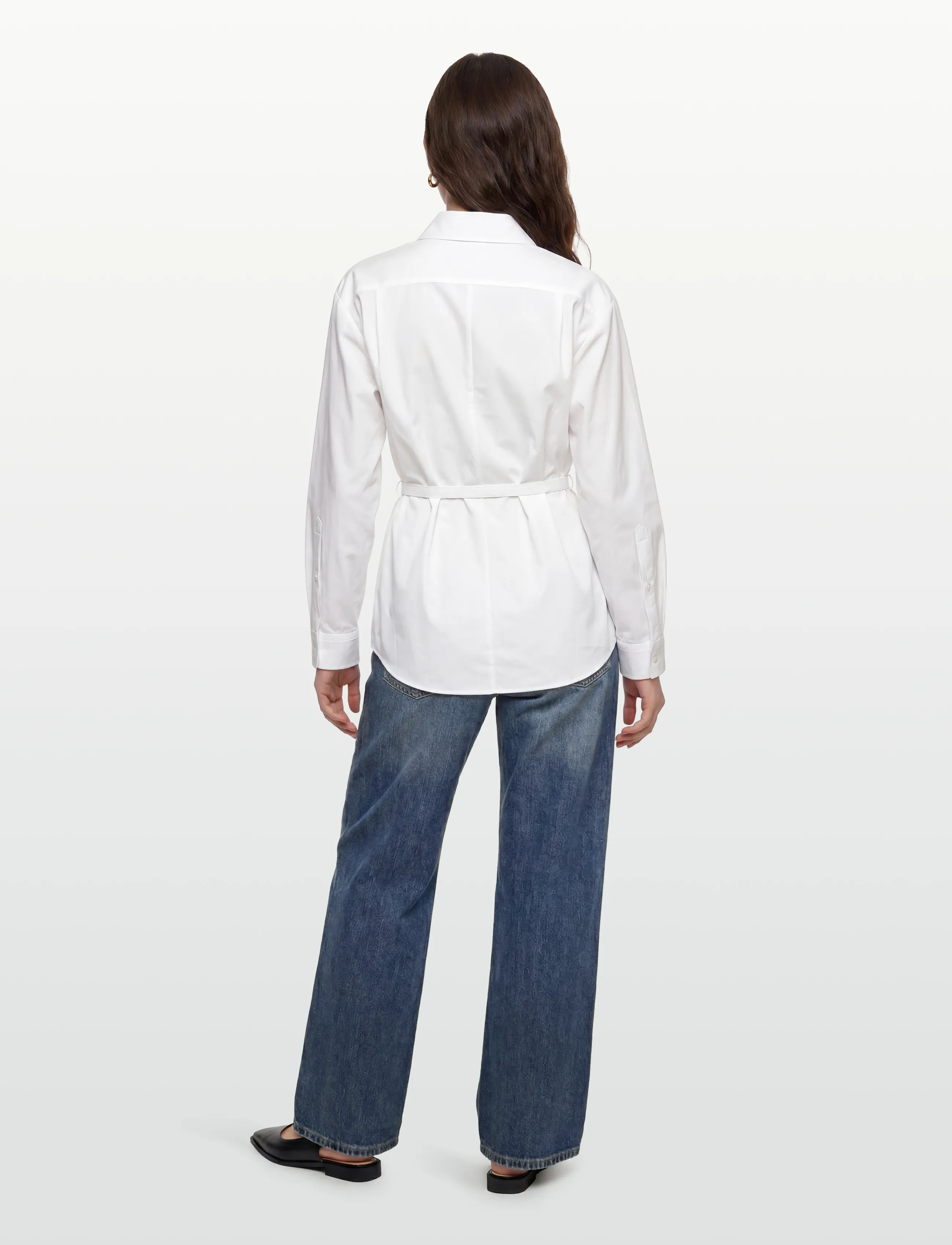 HUGO - Eyane - long-sleeved shirts - white - 4