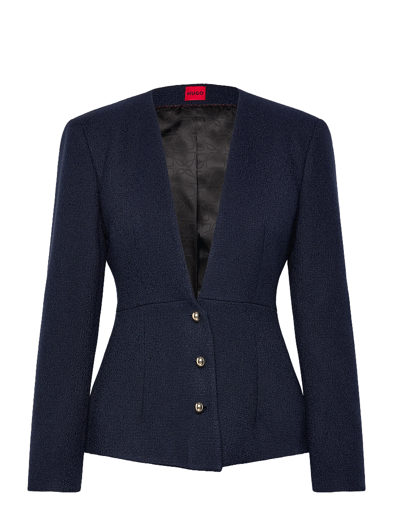 HUGO - Asphi-1 - einreihige blazer - navy - 0