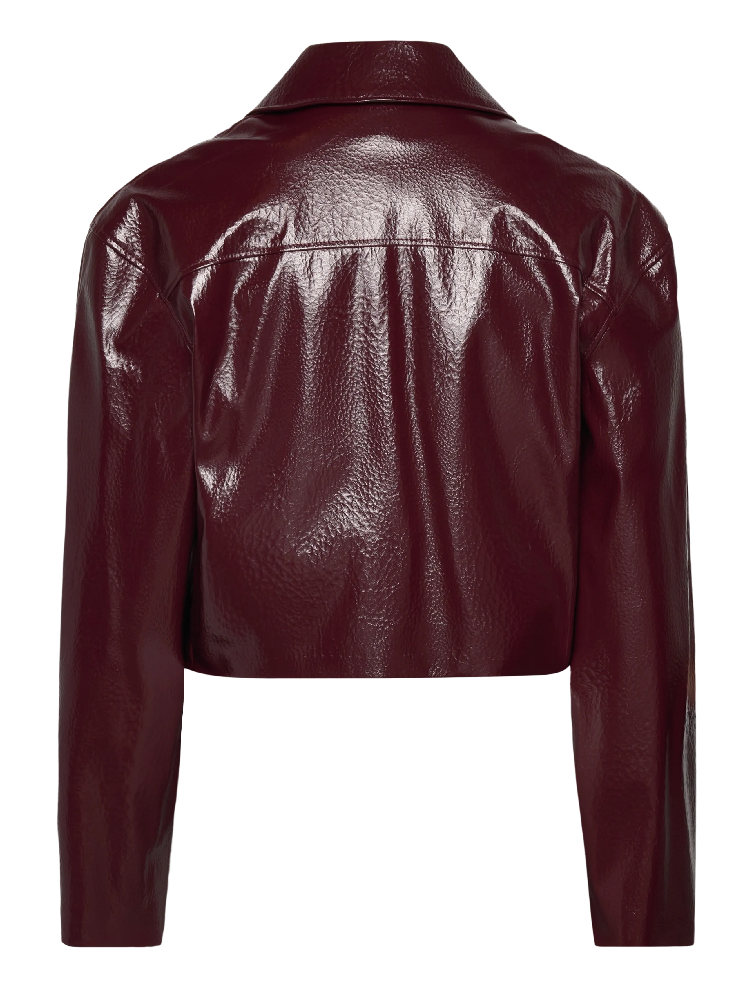 HUGO - Acendi-1 - leather jackets - dark purple - 1