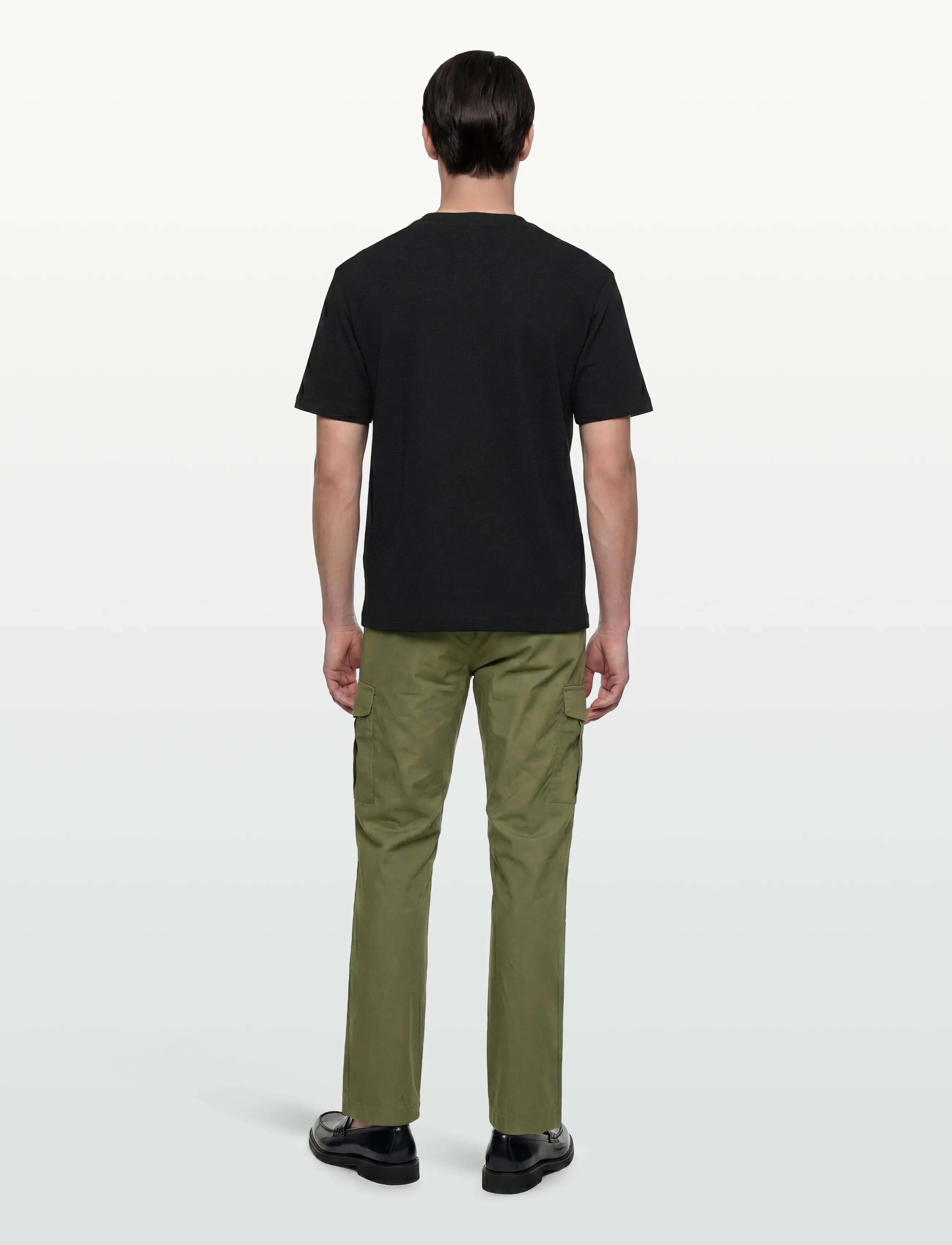 HUGO - Daffl - kortærmede t-shirts - black - 4