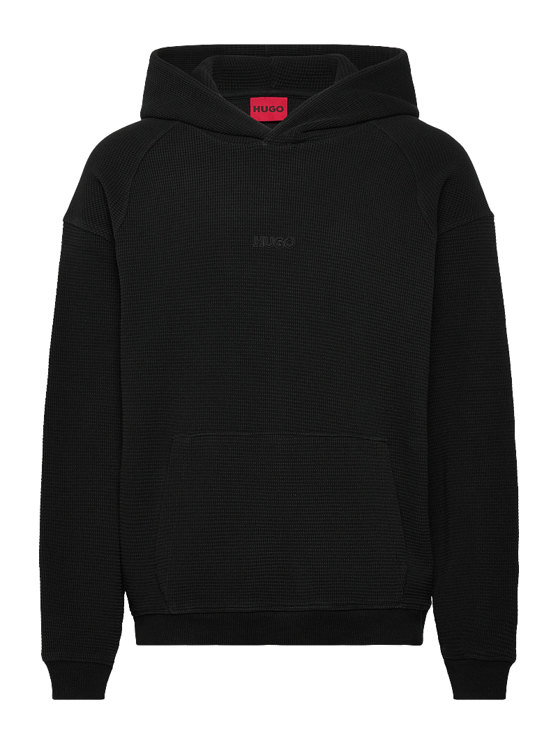 HUGO - Dafflono - hoodies - black - 0