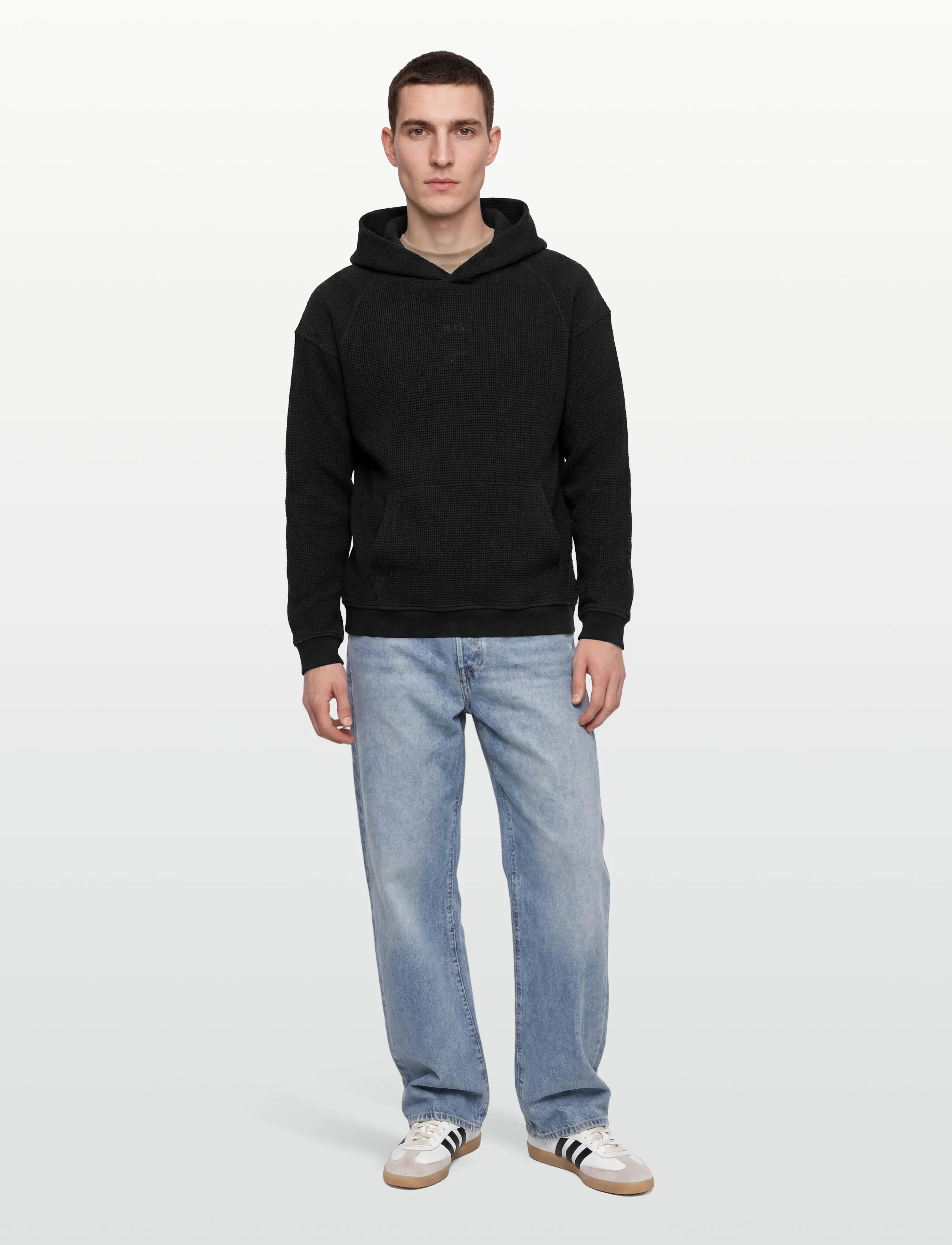 HUGO Dafflono, M, Sweatshirts & Hoodies, Schwarz - Männerswear
