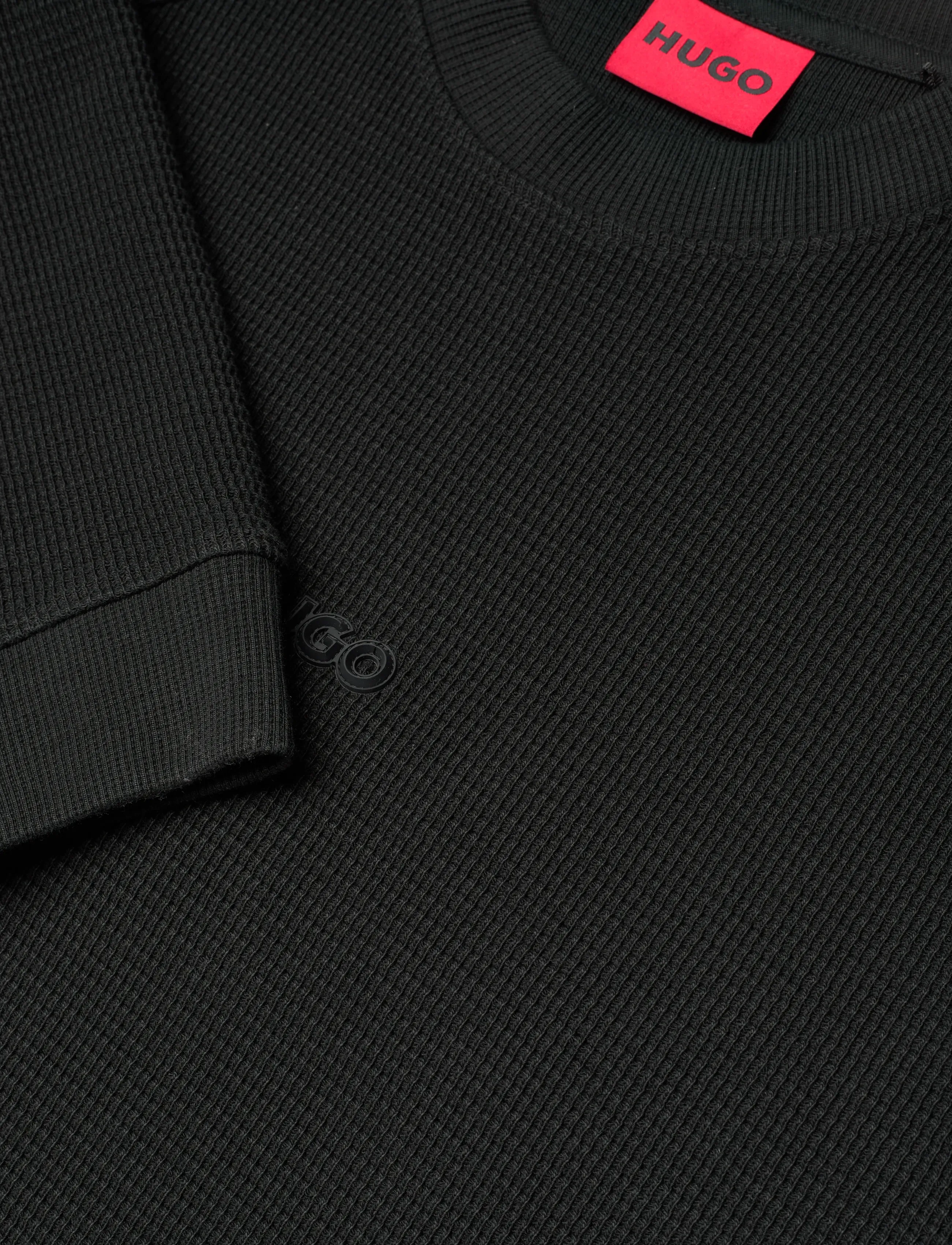 HUGO - Dafflyn - sweatshirts - black - 5