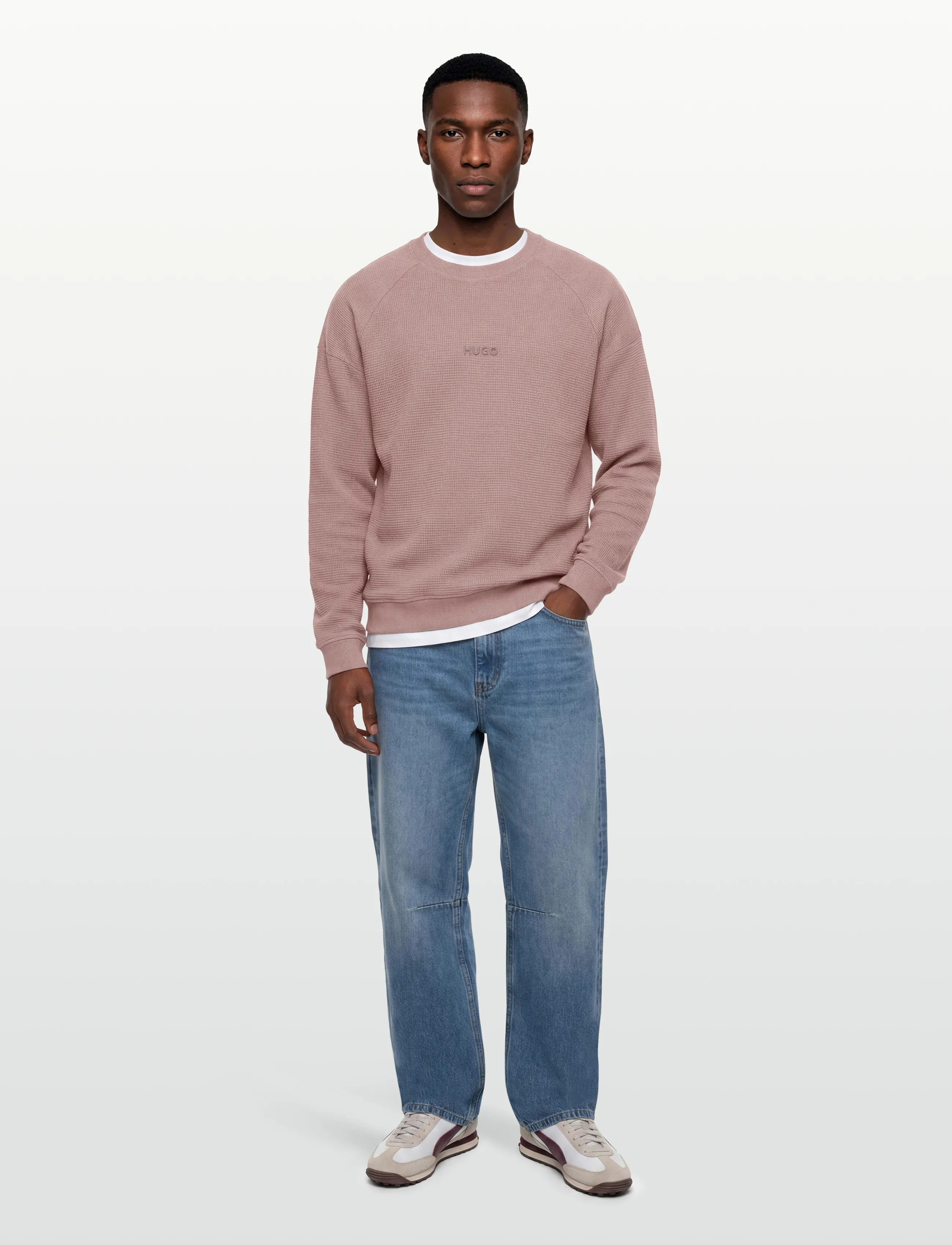 HUGO Dafflyn - Clothing - LIGHT/PASTEL BROWN / beige