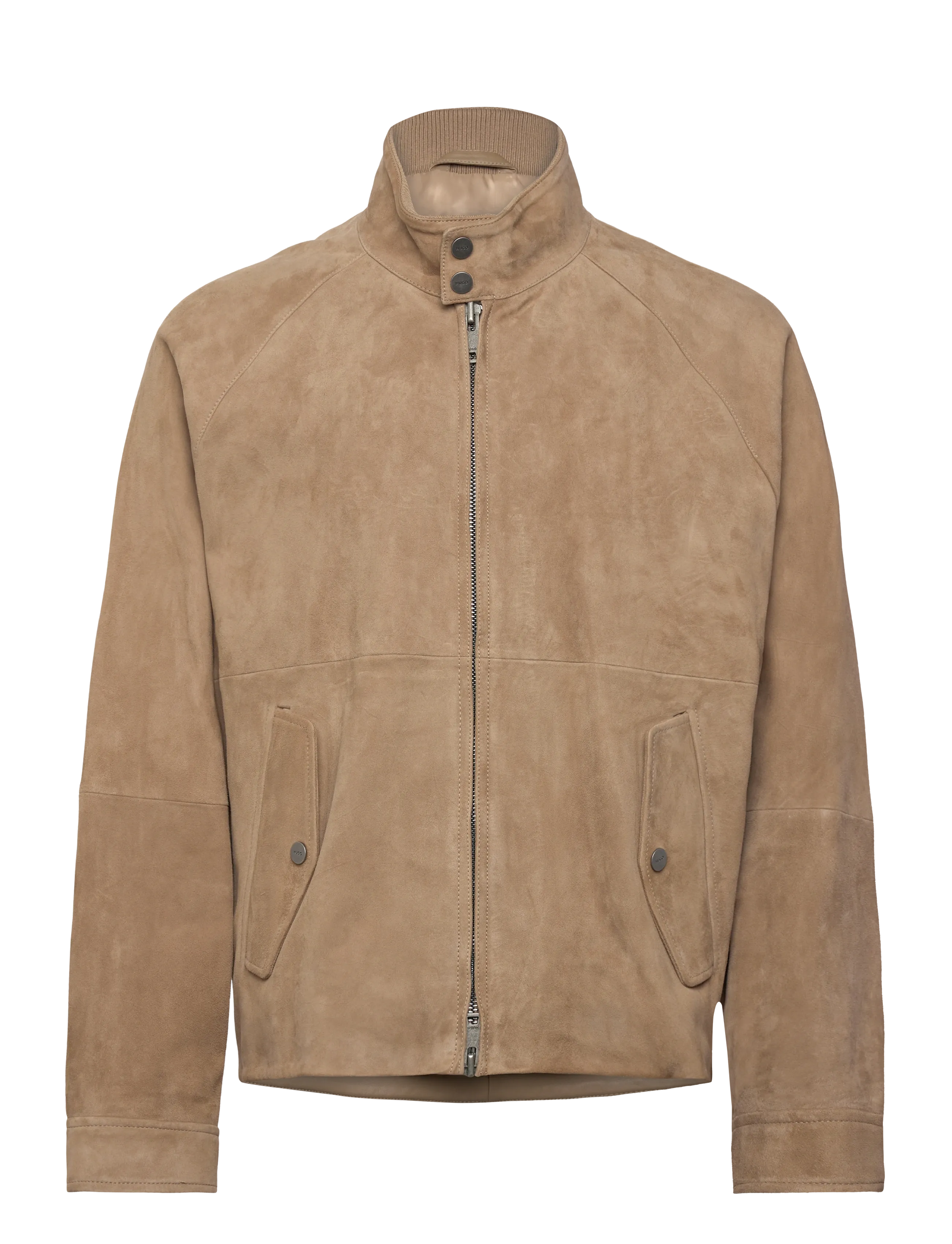 HUGO Loridge, L, Beige, Jakker > Læder, Herre