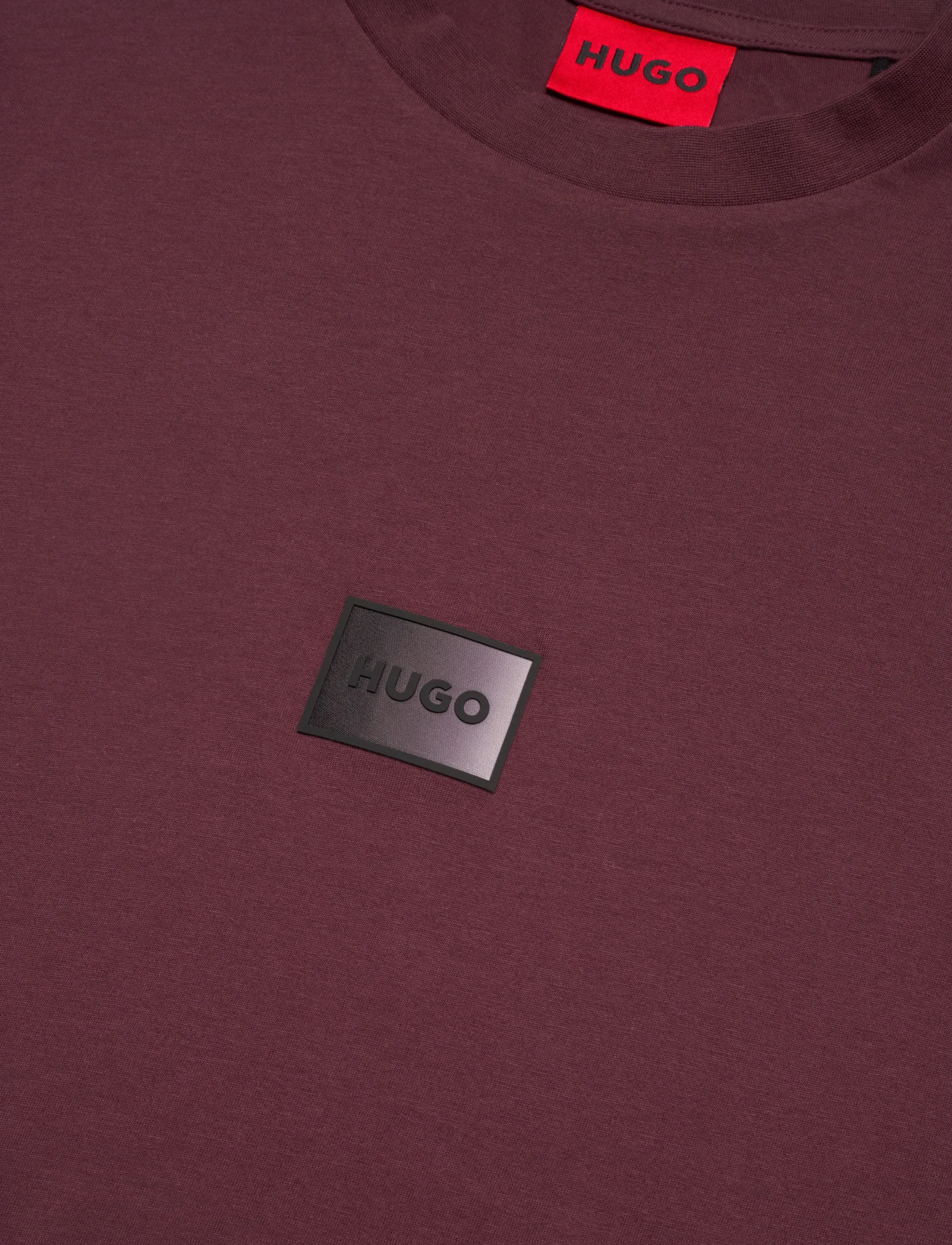 HUGO - Danotie - kortærmede t-shirts - open brown - 2
