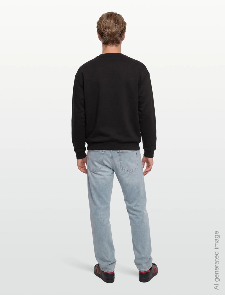 HUGO - Danotop - sweatshirts - black - 4