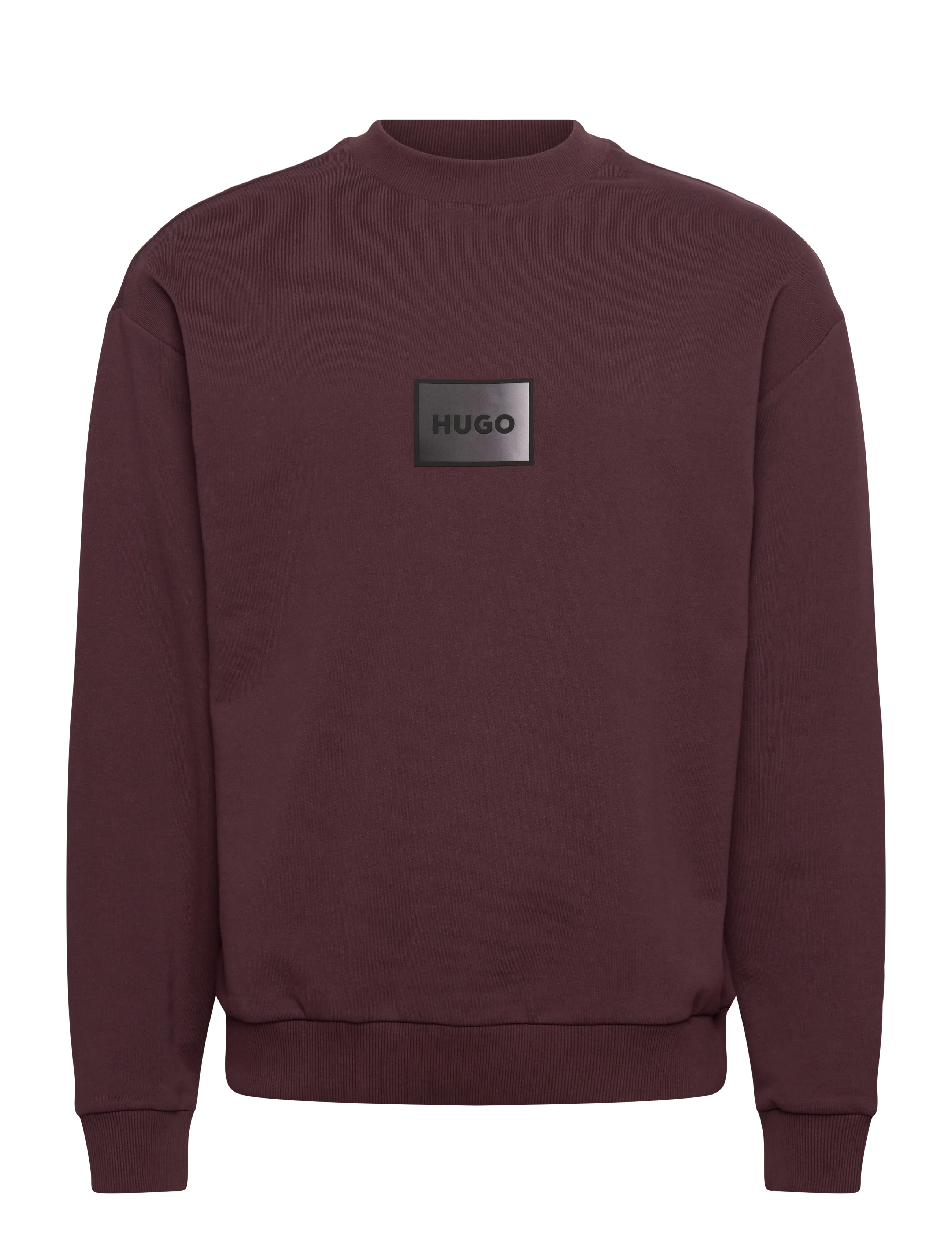 HUGO Danotop - Tøj - OPEN BROWN / burgundy