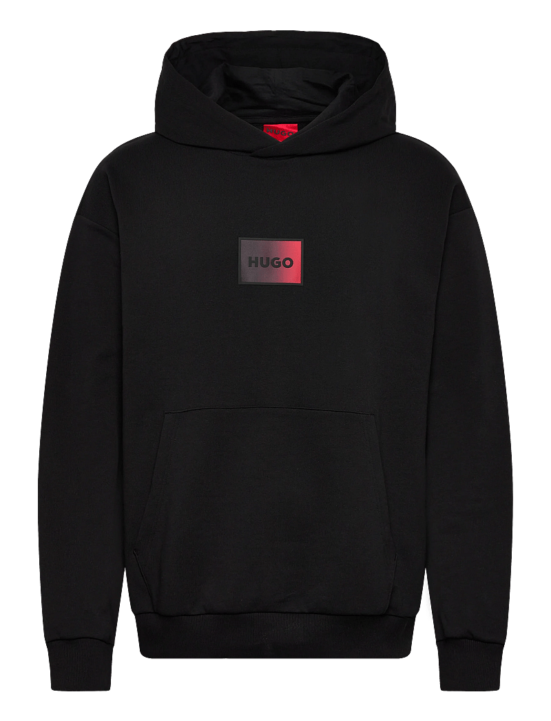 HUGO - Danohood - hoodies - black - 0