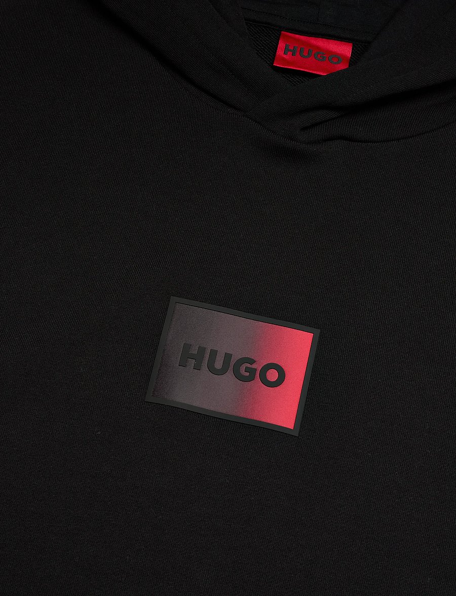 HUGO - Danohood - kapuzenpullover - black - 2