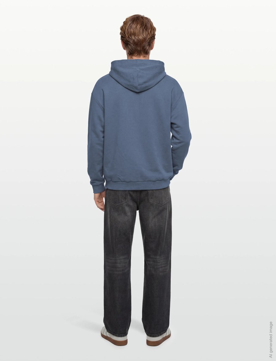 HUGO - Danohood - kapuzenpullover - open blue - 4