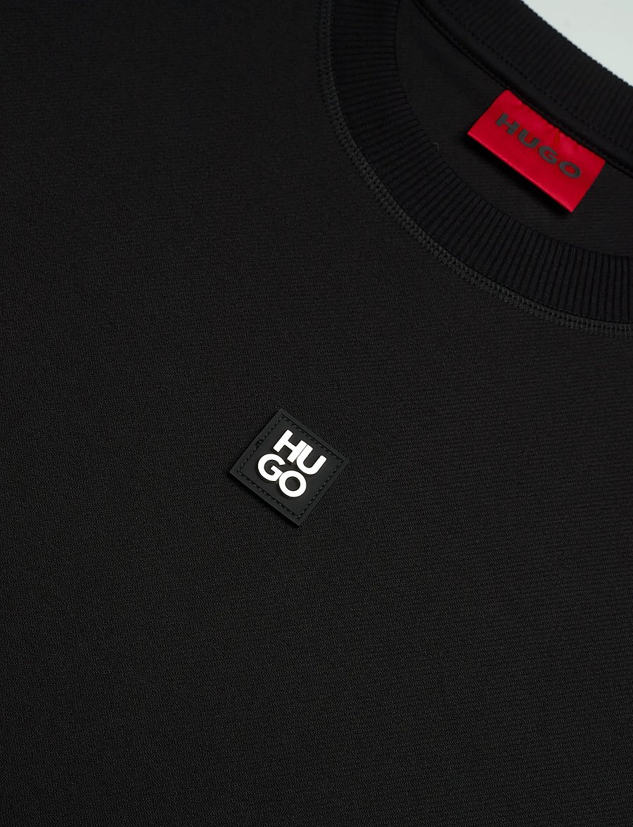 HUGO - Dilanso - kurzärmelige t-shirts - black - 5