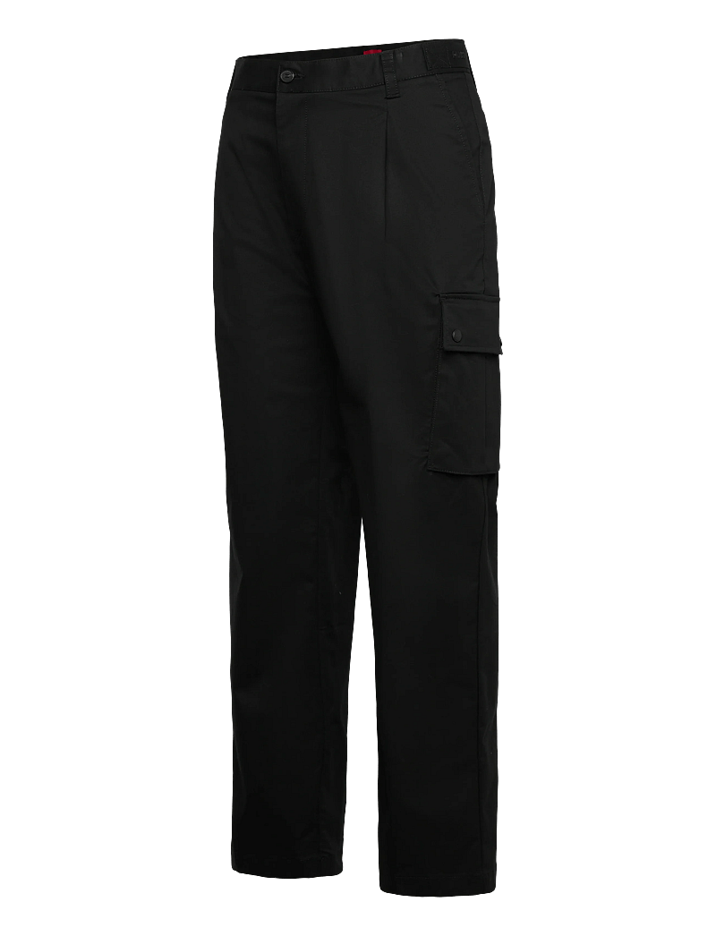 HUGO - Craysen261 - cargobukser - black - 3