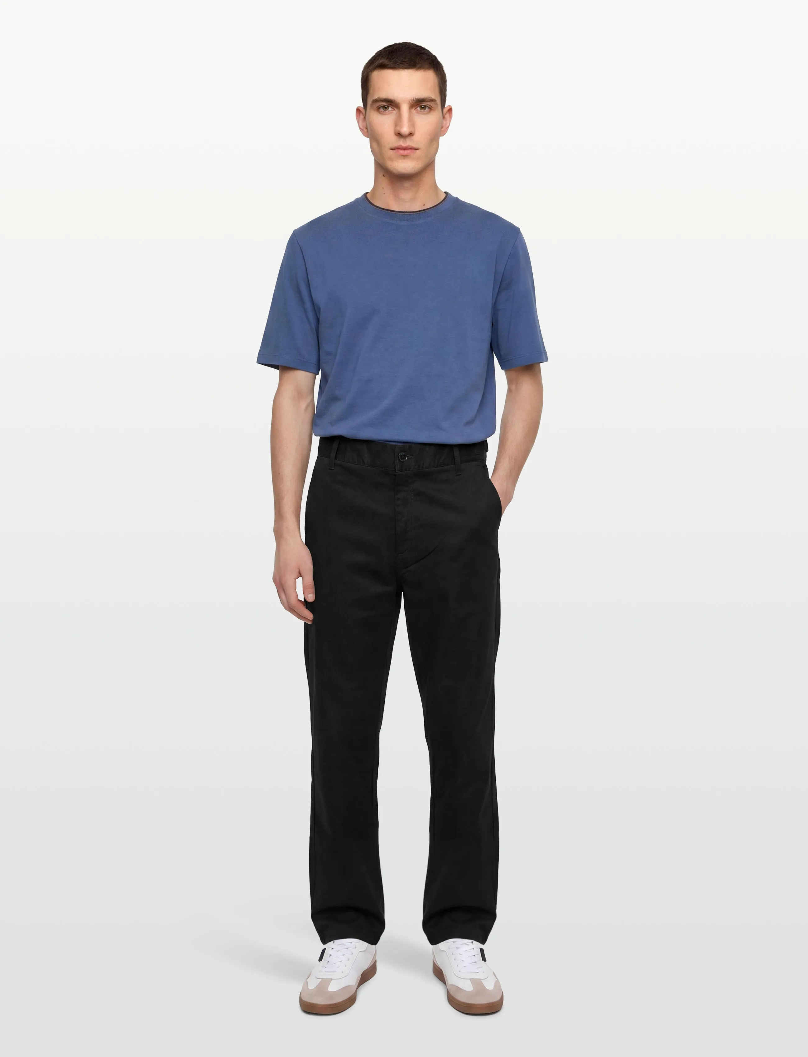 HUGO Cino261, Mænd, Korte Chino Bukser, Sort, Str: XL