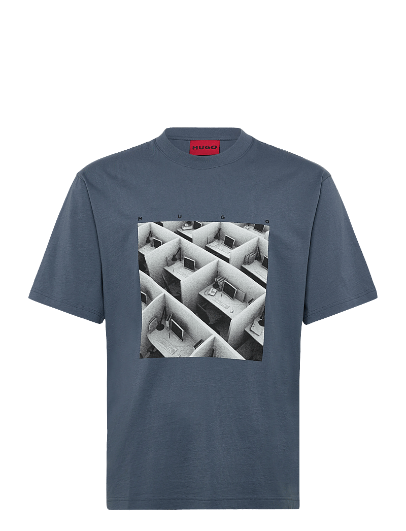 HUGO - Dodger - t-shirts à manches courtes - open blue - 0