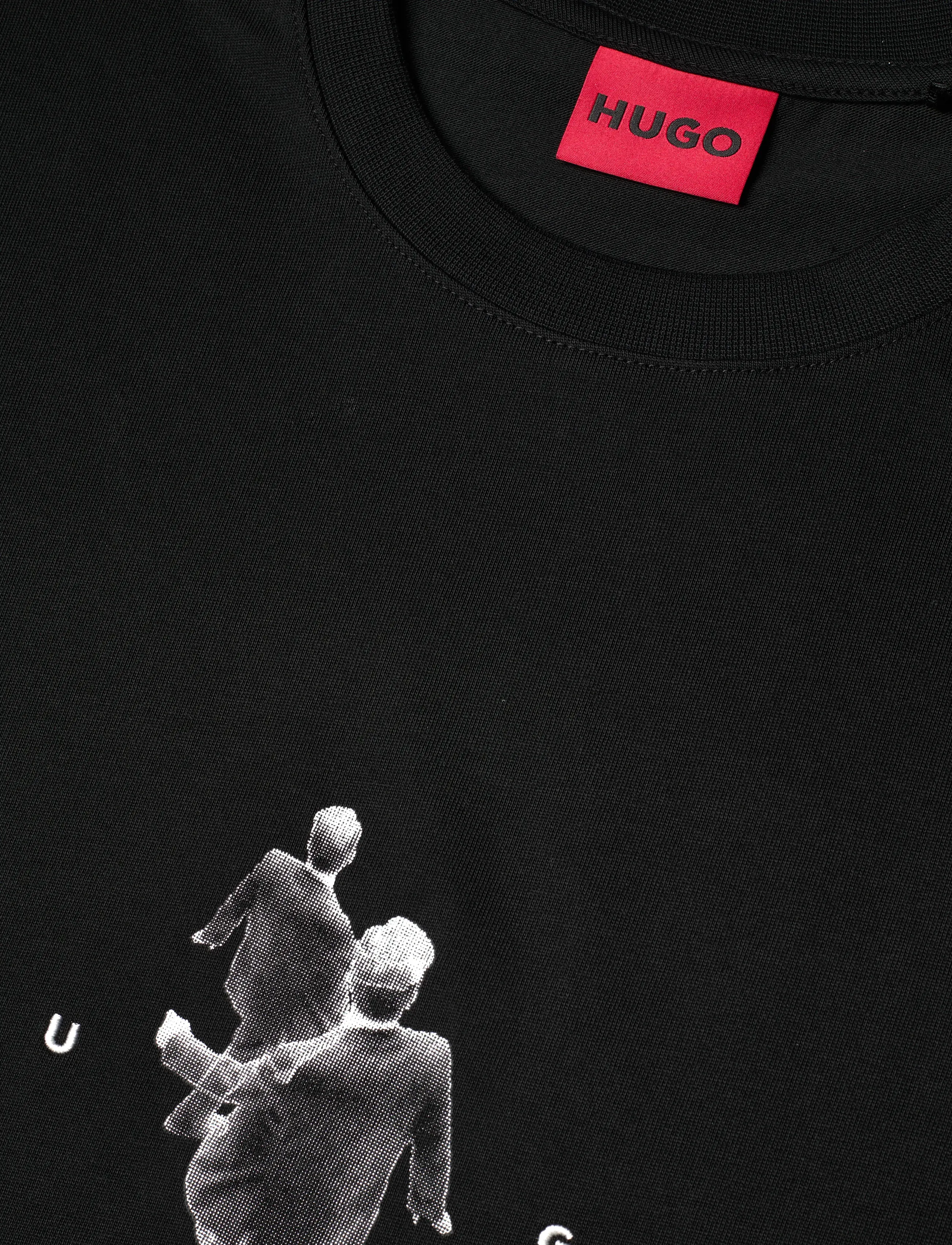 HUGO - Dollo - kortärmade t-shirts - black - 2