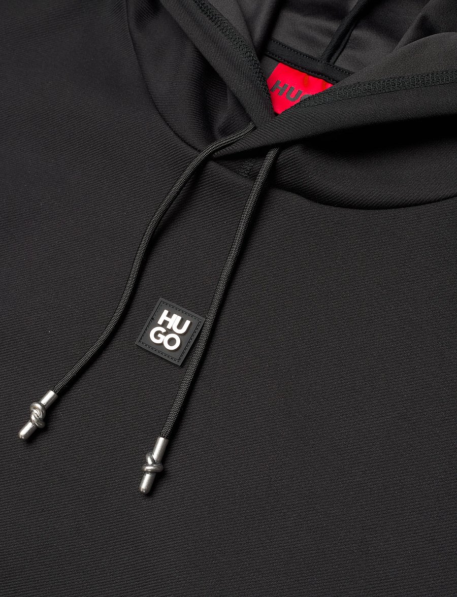 HUGO - Dineo - kapuzenpullover - black - 5