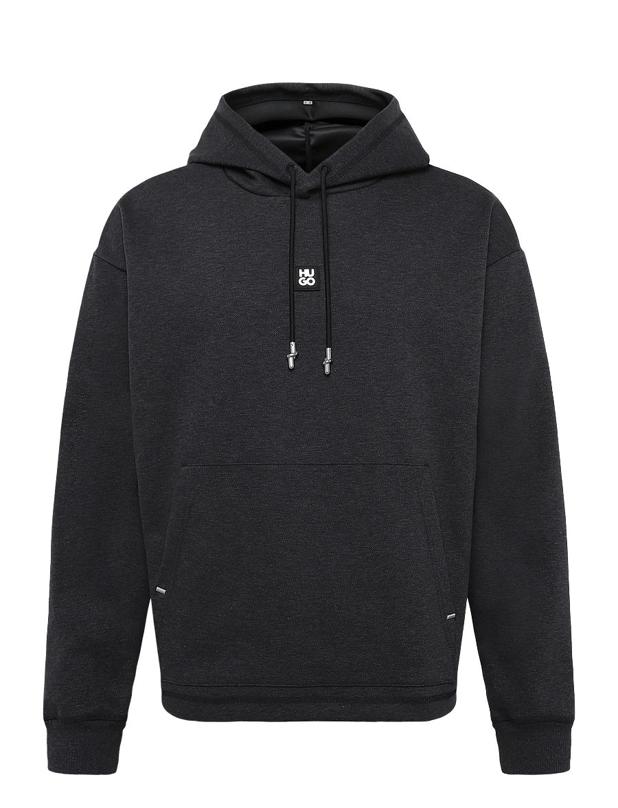 HUGO - Dineo - kapuutsiga pusad - medium grey - 1