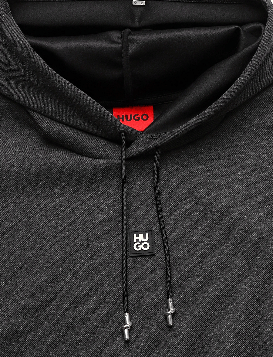 HUGO - Dineo - kapuutsiga pusad - medium grey - 5