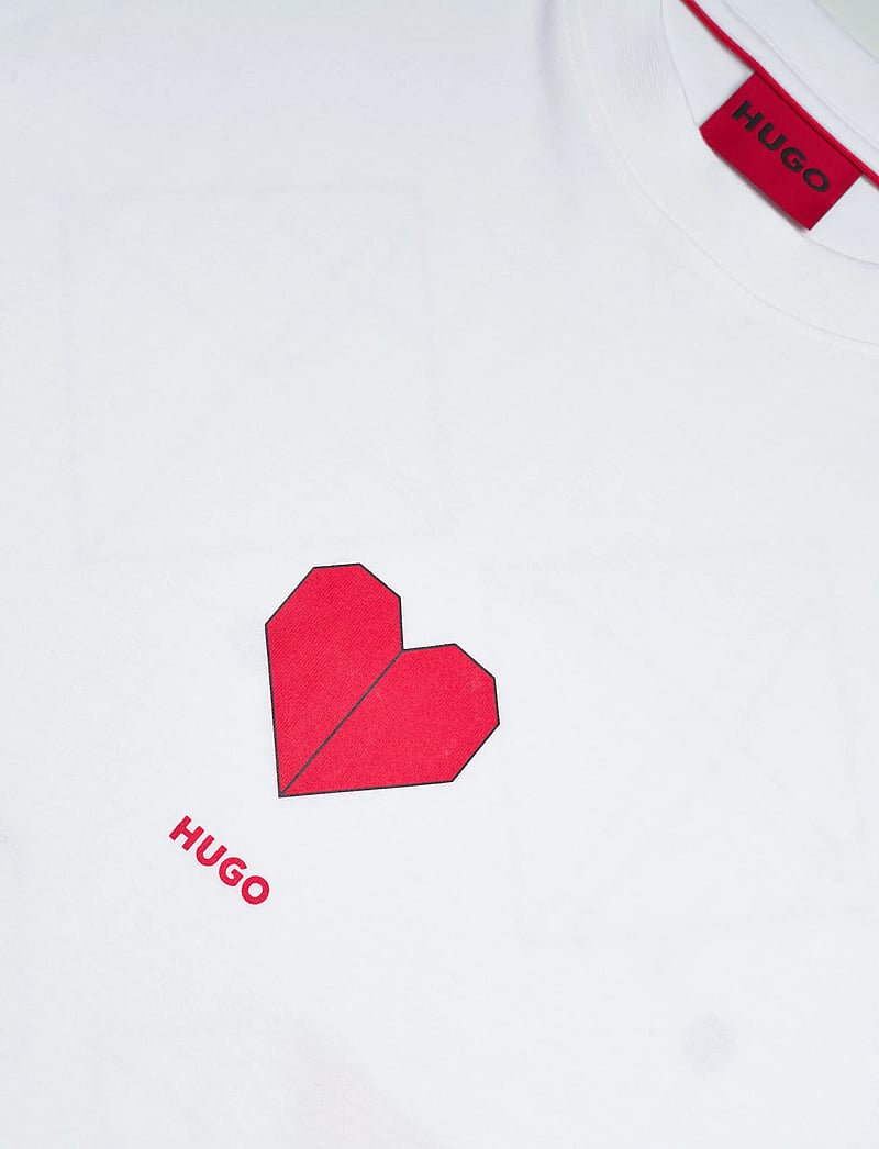 HUGO - Dalentin - kortärmade t-shirts - white - 2