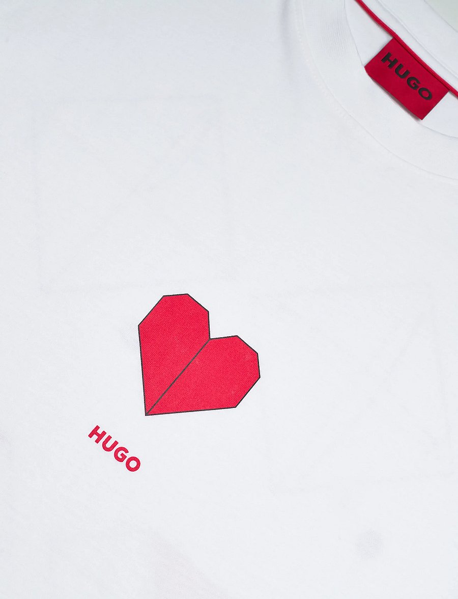 HUGO - Dalentin - kurzärmelig - white - 2