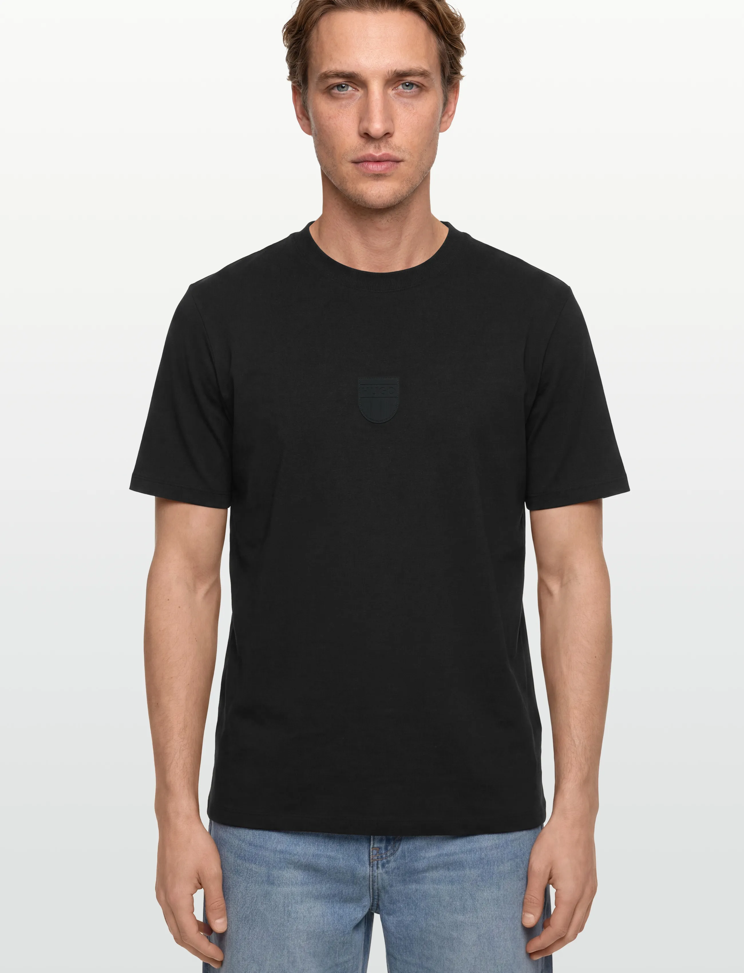 HUGO - Darvish - kurzärmelige - black - 3