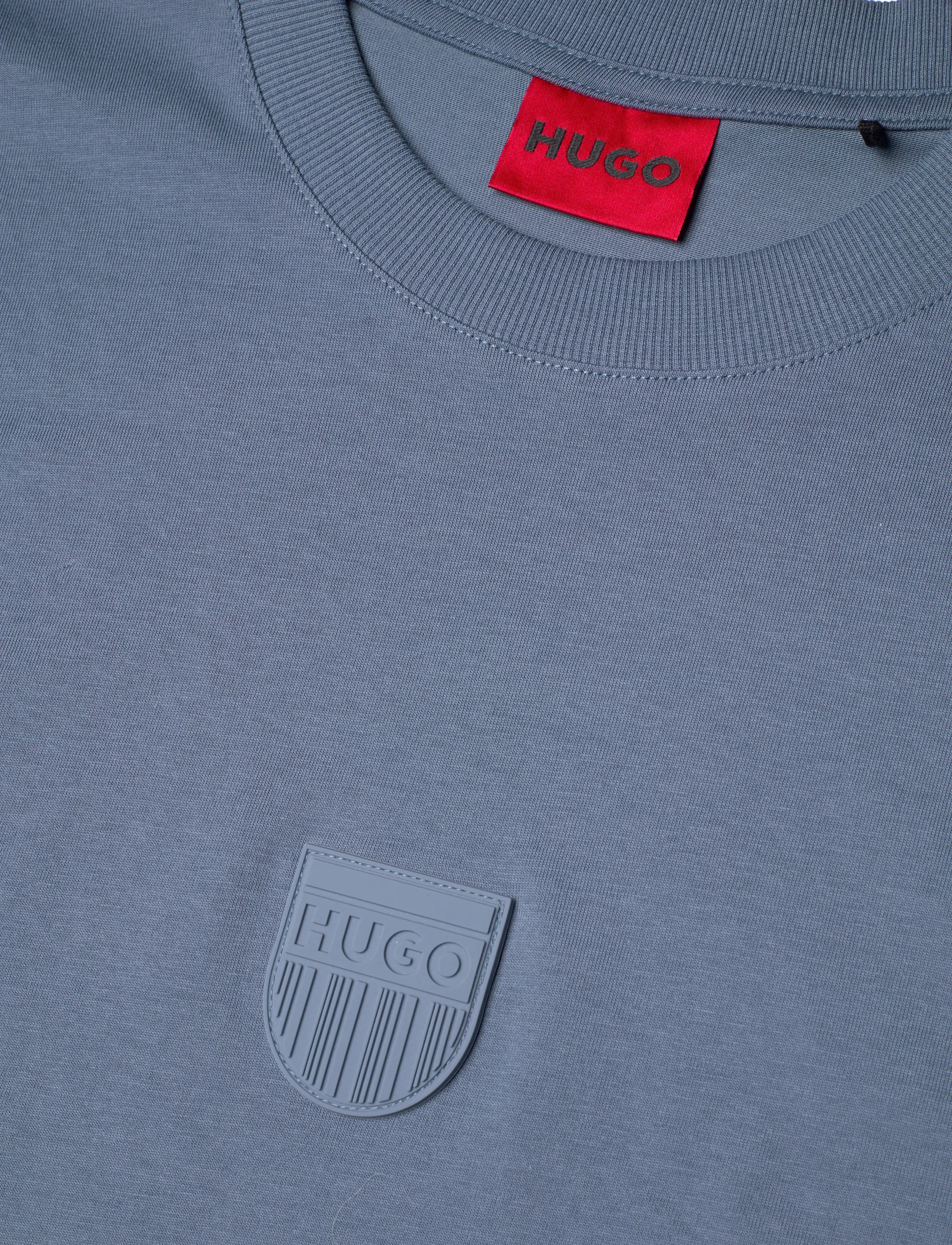 HUGO - Darvish - kortärmade t-shirts - open blue - 2
