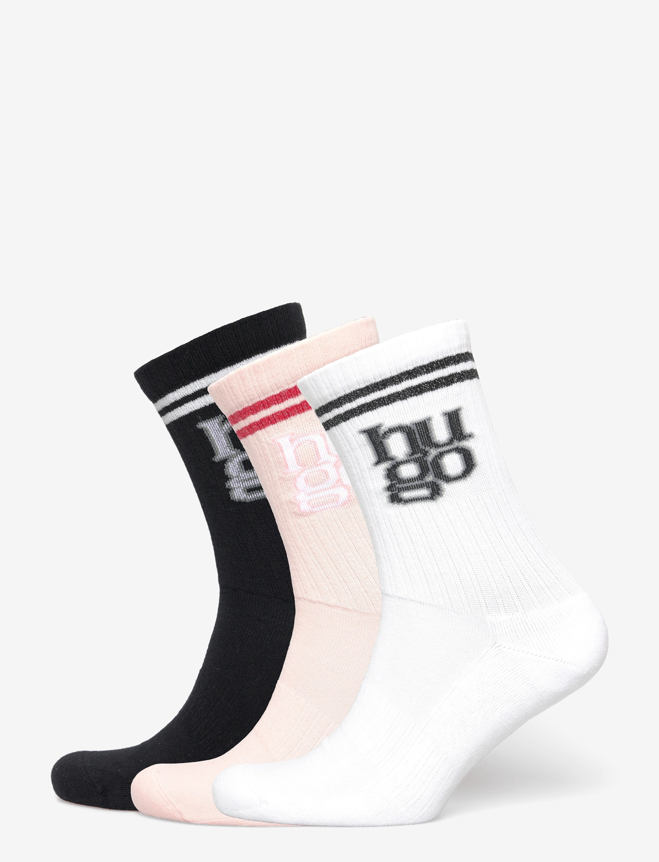 HUGO - 3P QS SPORTYLOG CC W - crew-socken - open miscellaneous - 0